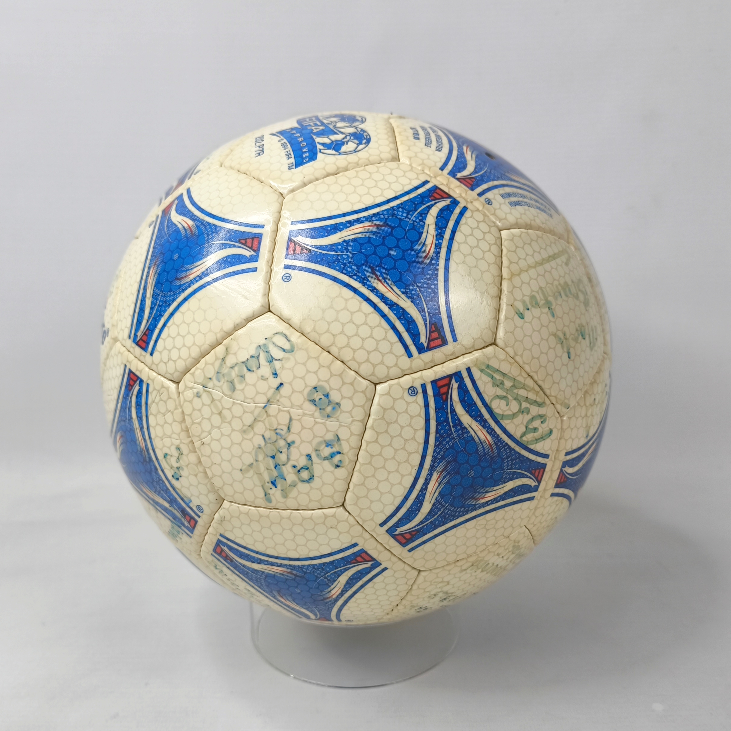 adidas Tricolore Fussball Official Matchball World Cup 1998 Made in Morocco