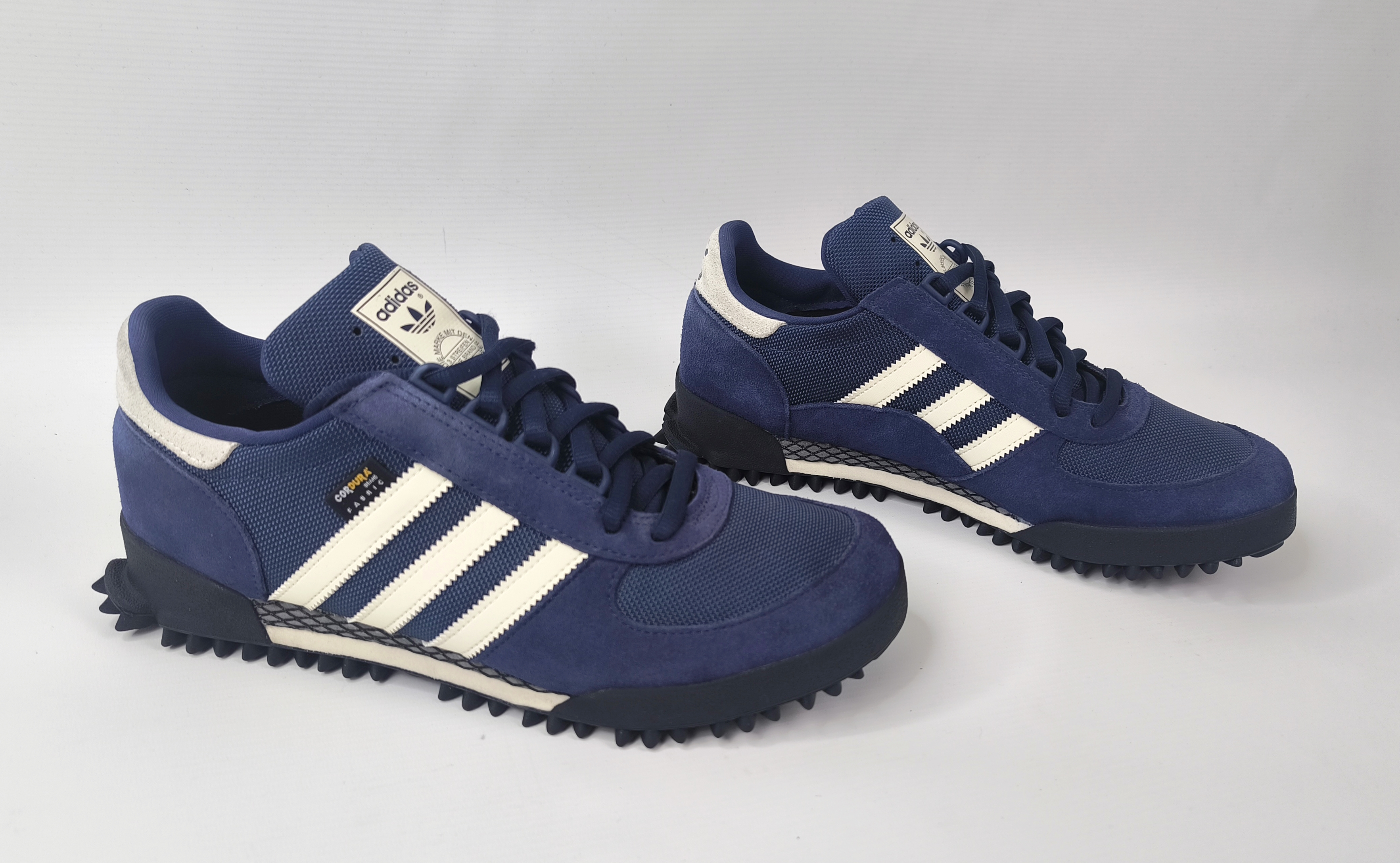 adidas Marathon TR Trainer Schuhe EUR 45 1/3 UK 10.5 aus 2023 Cordura IG7399