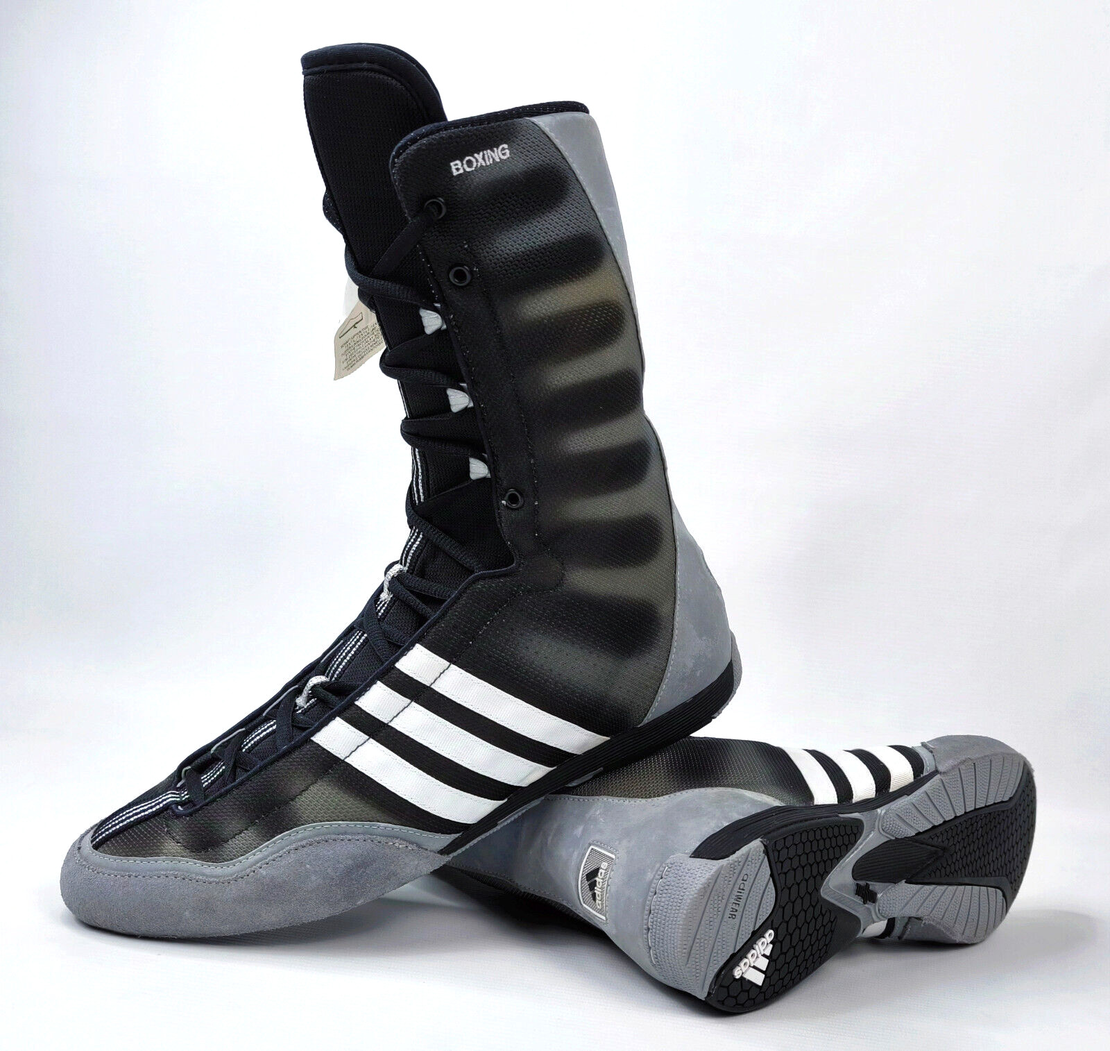adidas Boxing 2000 Boxing Boots Box Schuhe aus 2003 Gr. 45 1/3 / UK 10.5 671507