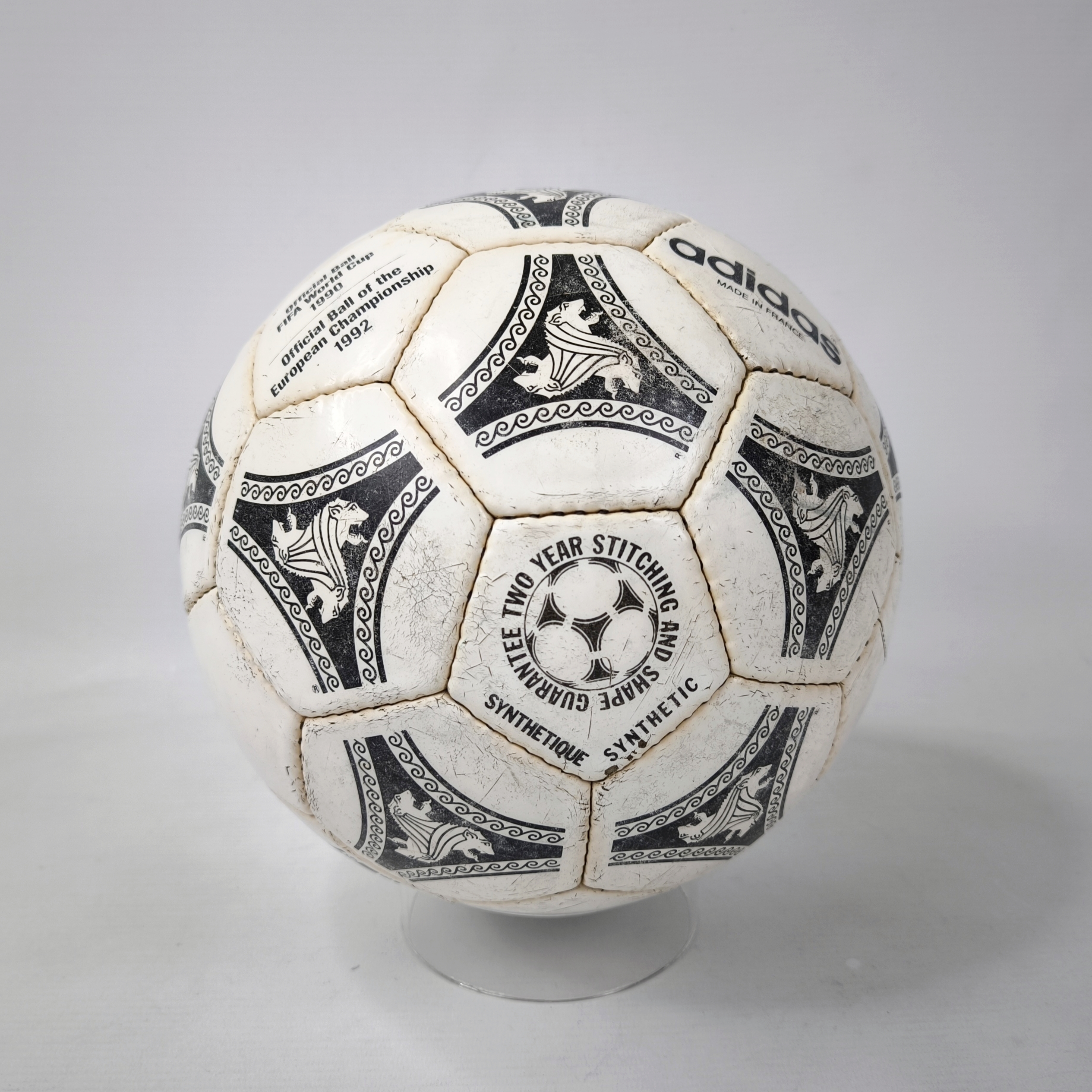 adidas Fussball Etrusco Unico Made in France Official matchball Euro 1992
