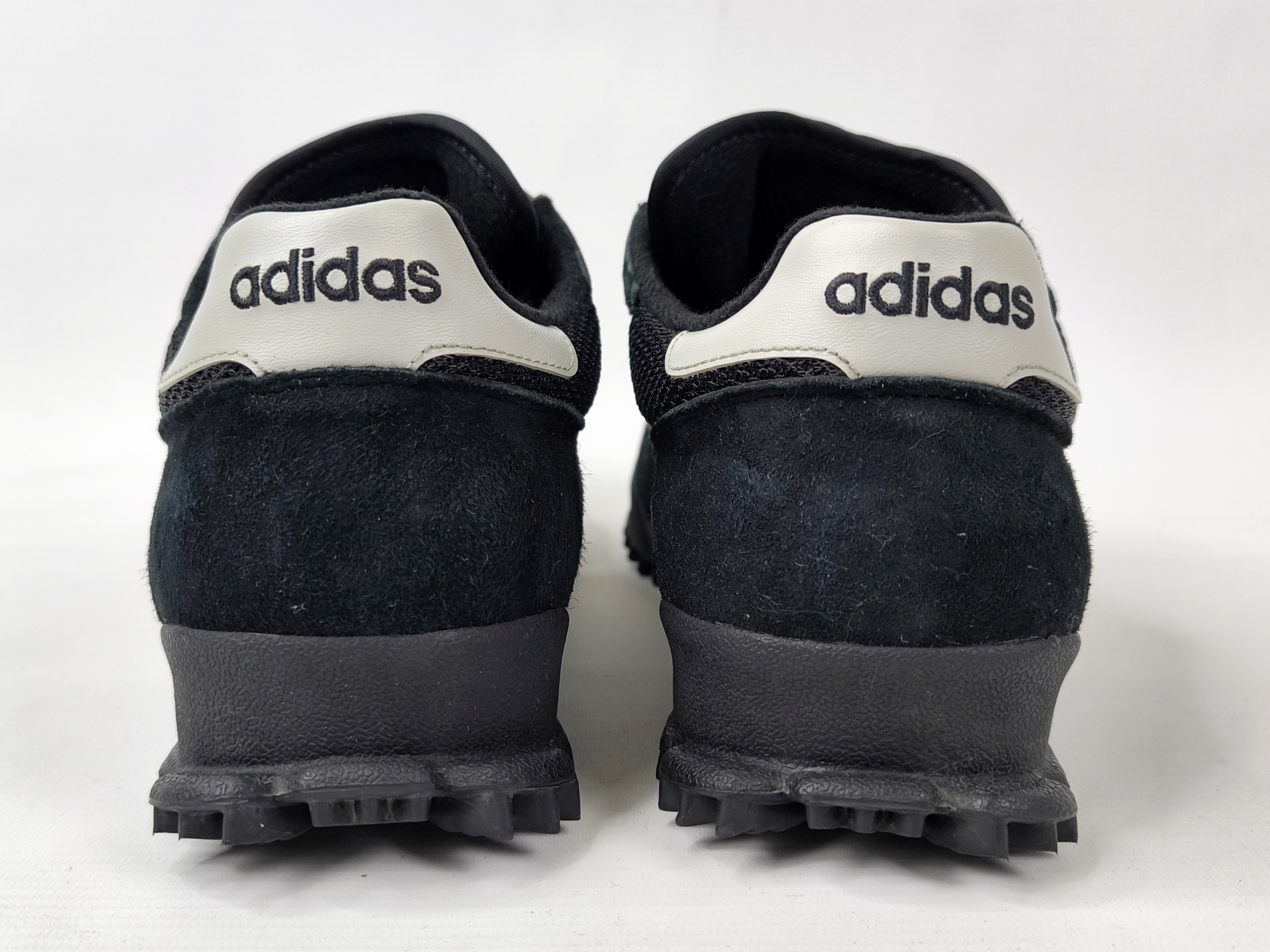 adidas Marathon TR Trainer Schuhe Eur 42 2/3 - UK 8.5 aus 2002 schwarz 033251