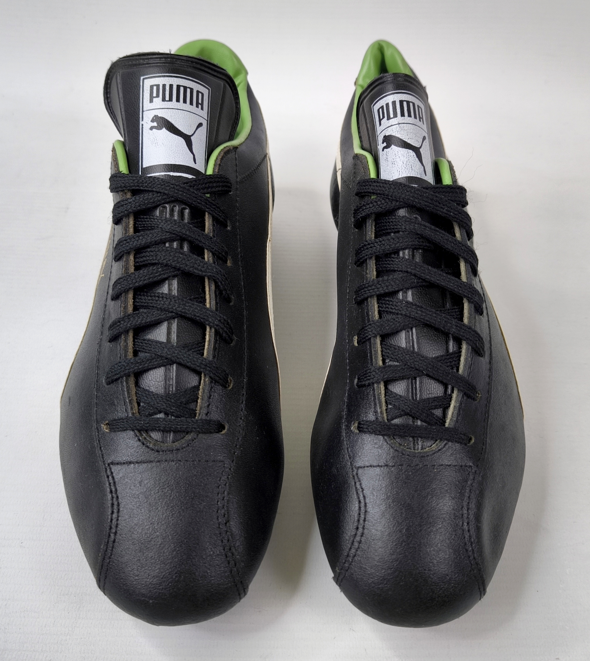 Puma Cordoba Fussball Schuhe schwarz Eur 41 1/3 / UK 7.5 vintage 70s 80s neu