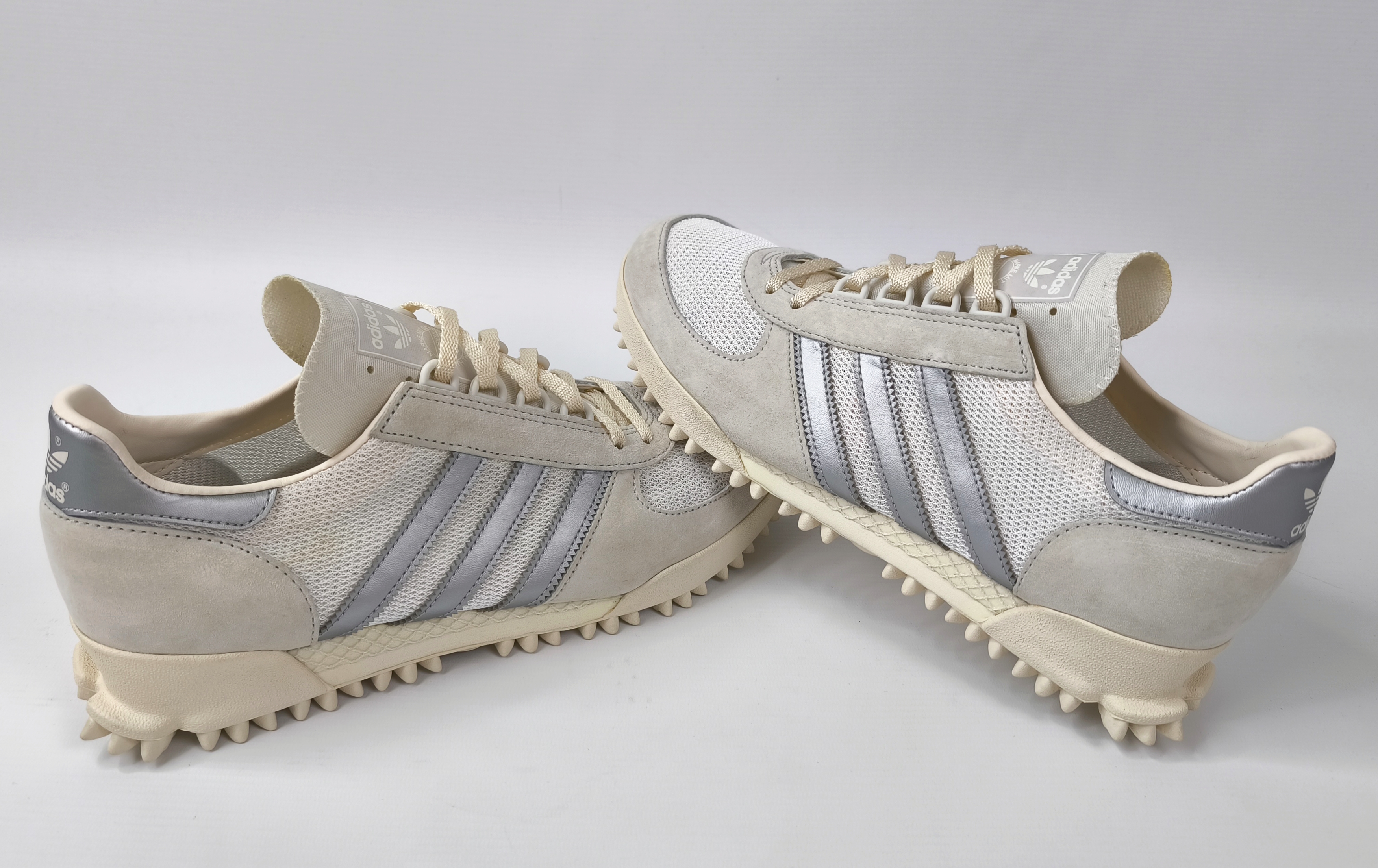 adidas Marathon TR Trainer Schuhe EUR 44 2/3 UK 10 aus 2017 Crystal White BB6805