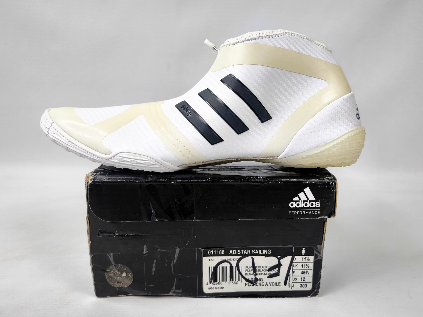 adidas adiStar Sailing Schuhe 2008 UK 11.5 / Eur 46 2/3 Surfing 011188 neu