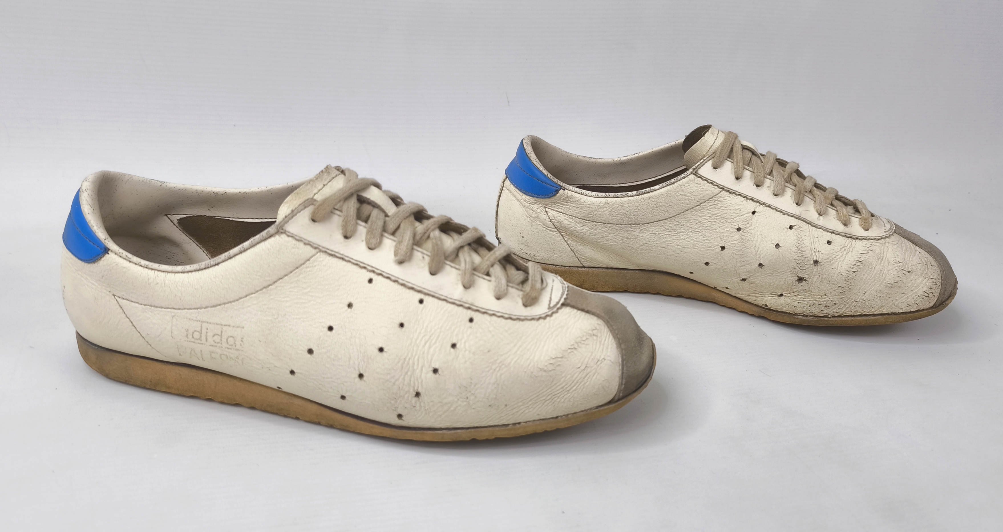 adidas Palermo Schuhe EUR 43 1/3 UK 9 Made in Yugoslavia 70s trainers vintage