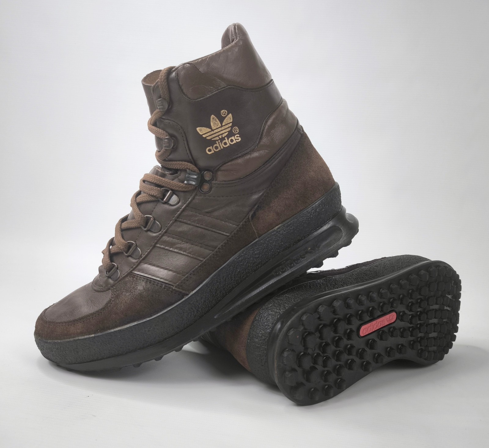 adidas Trekking Boots 70s Schuhe UK 9 / Eur 43 1/3 Made in Yugoslavia 38630