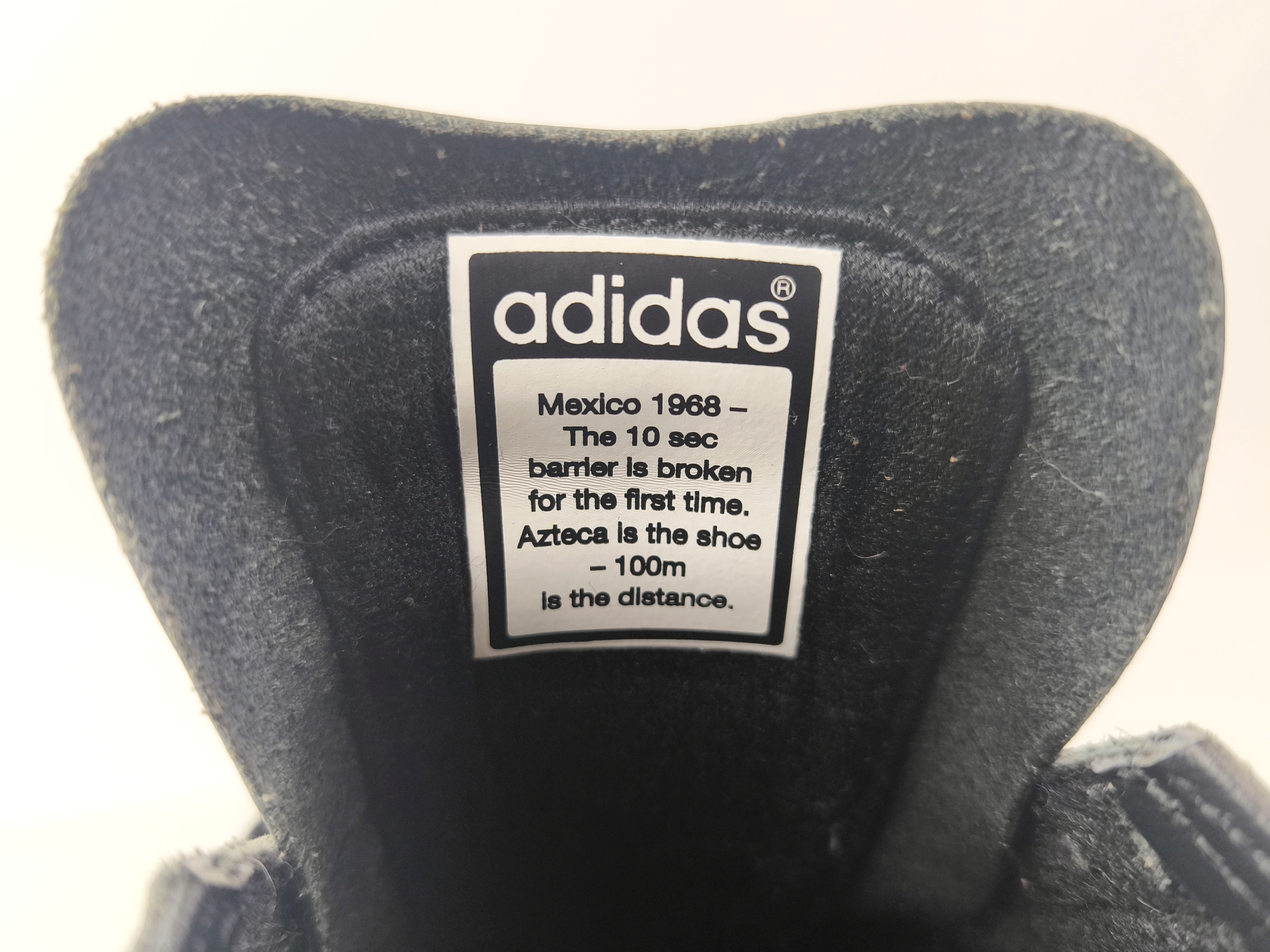 adidas Mexico 68 Schuhe EUR 43 1/3 UK 9 Azteca 9,95 s aus 2007 schwarz 017053