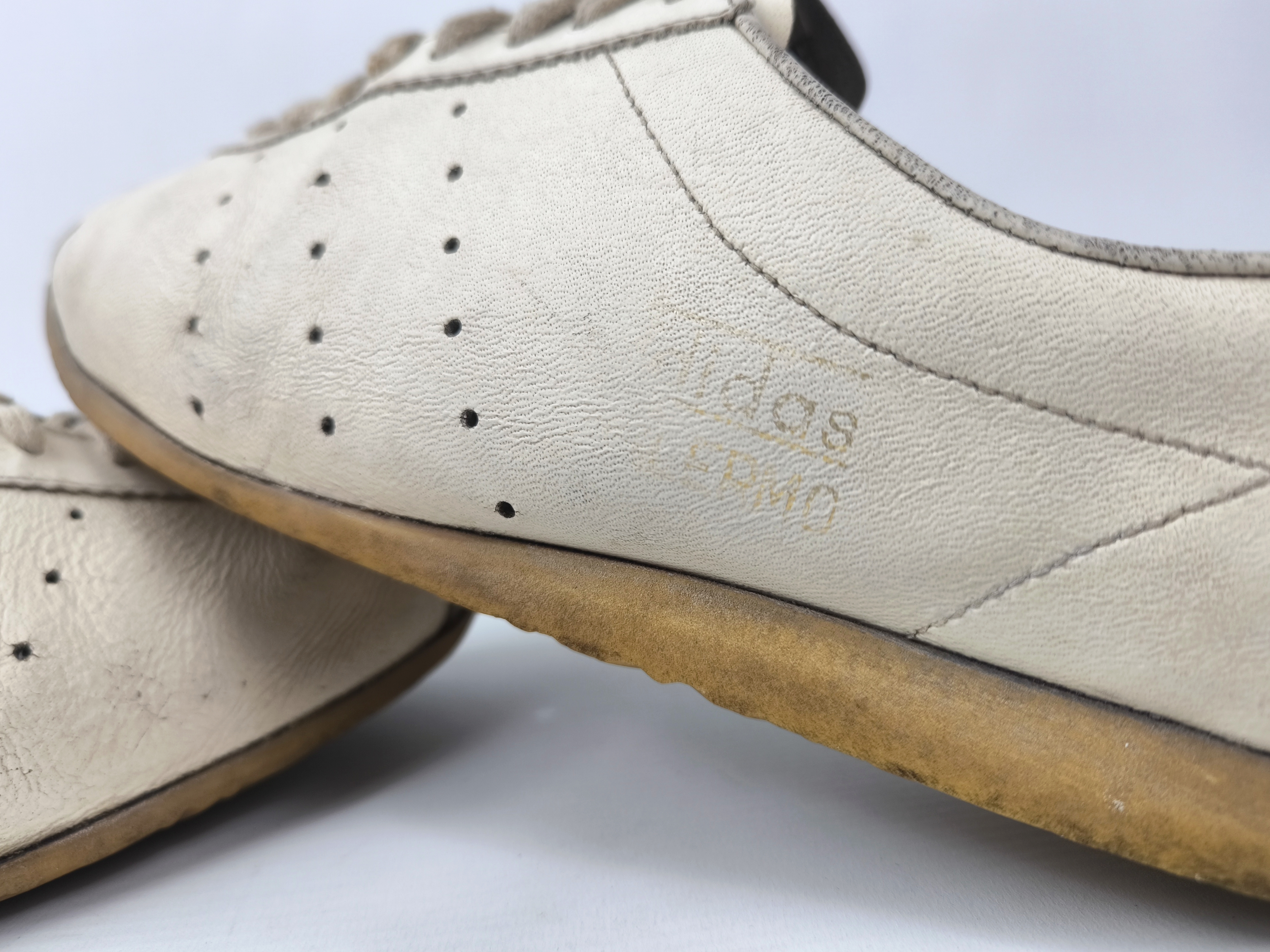 adidas Palermo Schuhe EUR 43 1/3 UK 9 Made in Yugoslavia 70s trainers vintage