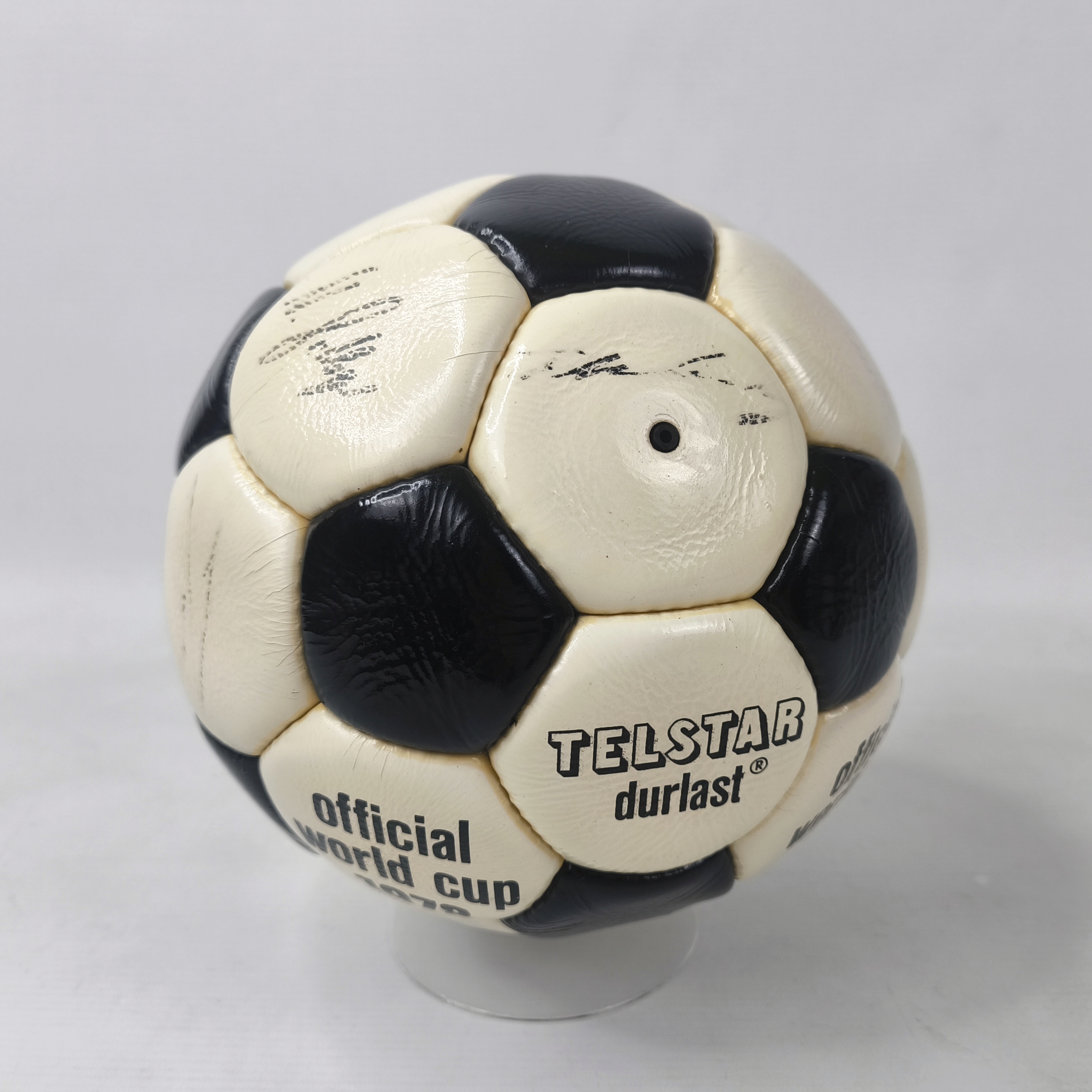 adidas Fussball Telstar Durlast Official World Cup 1978 Made in France Ball