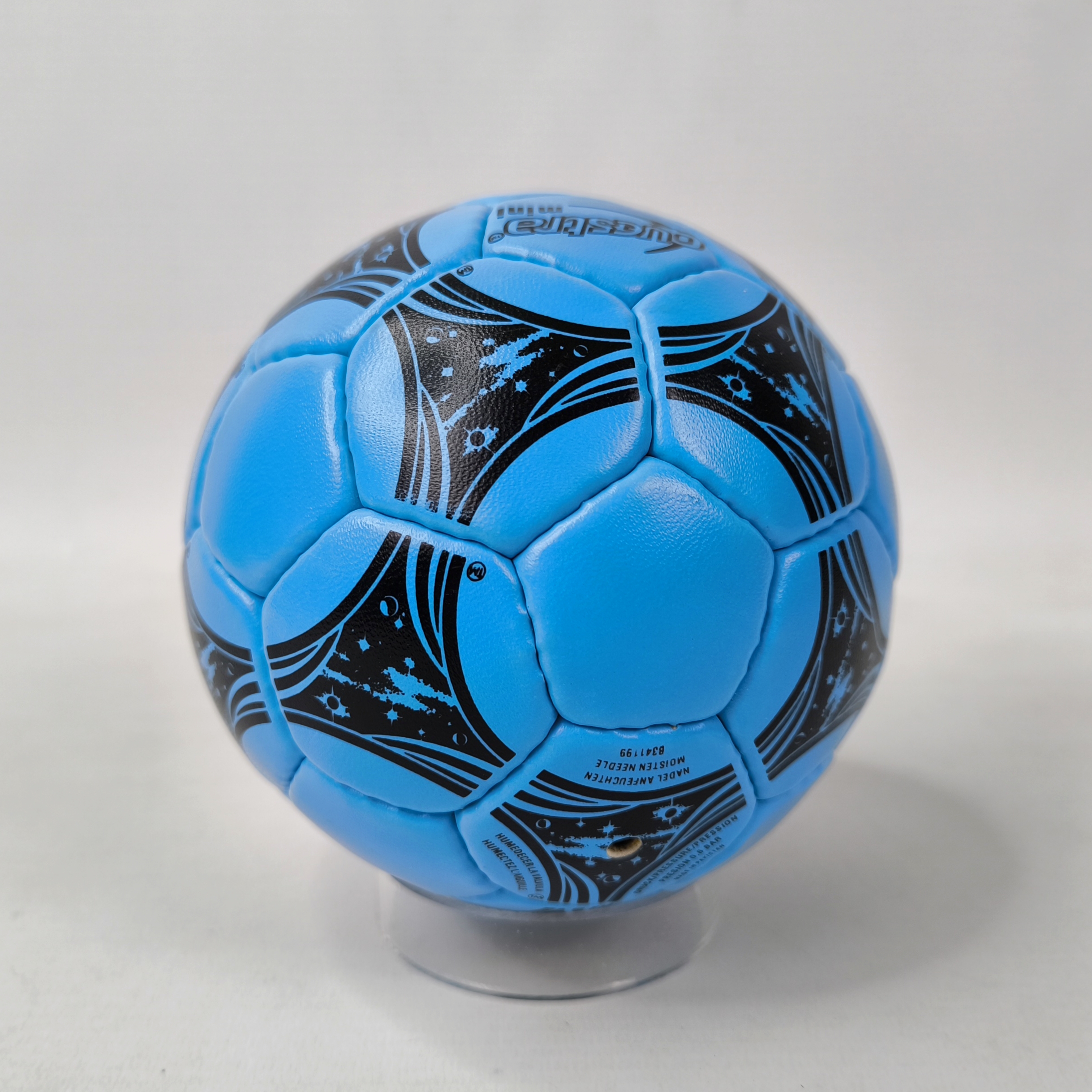 adidas Fußball Miniball Questra blau 90´s Größe 0 mini ball official B341199