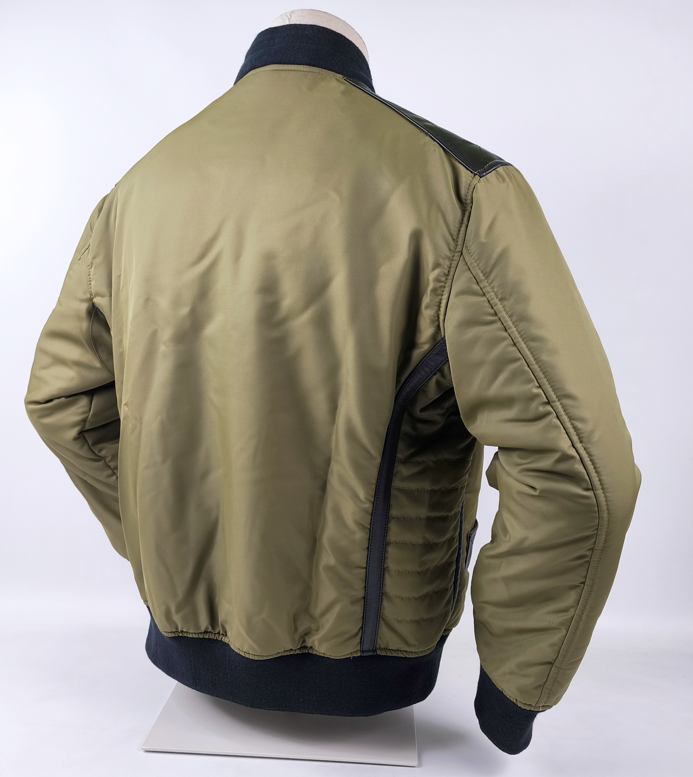Chevignon Jacke Lunar khaki Gr. XL (L) Lamm Ledereinsätze Uranus