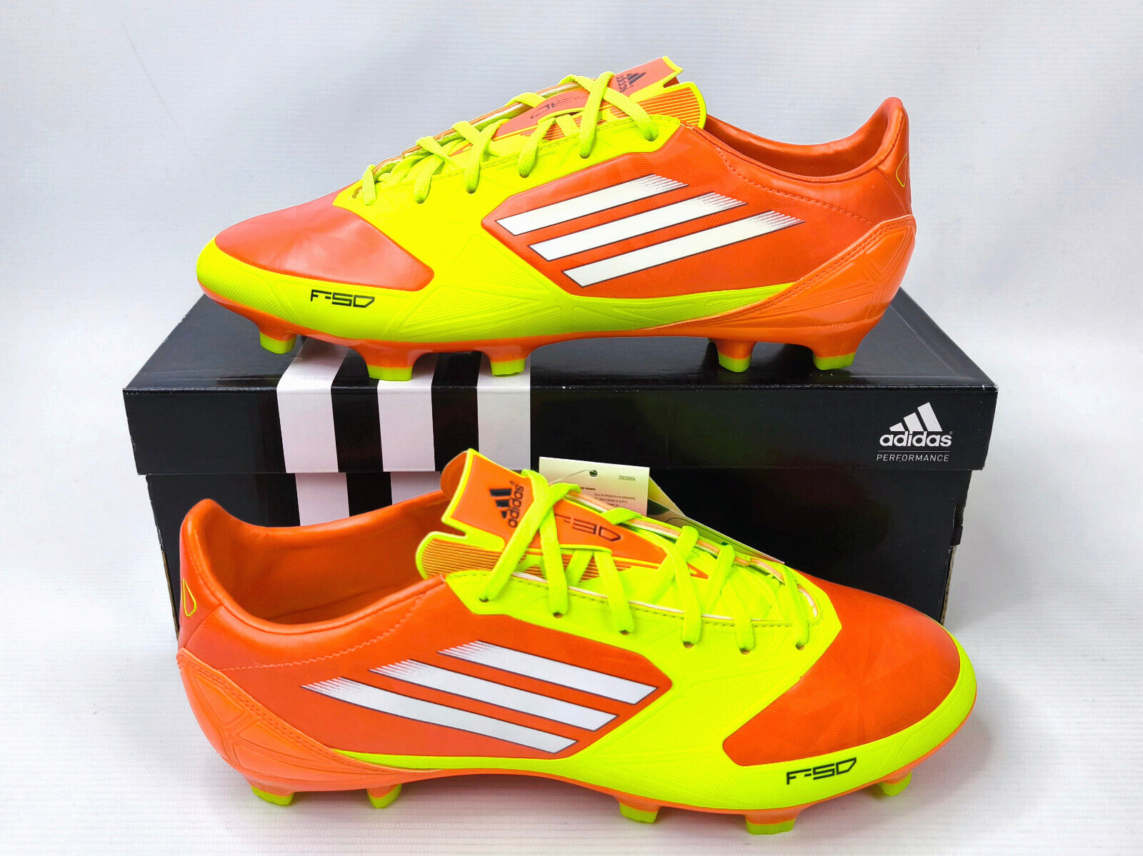 adidas Fussball Schuhe F50 F30 TRX FG SYN 2011 Gr. EUR 44 2/3 / UK 10 V24845