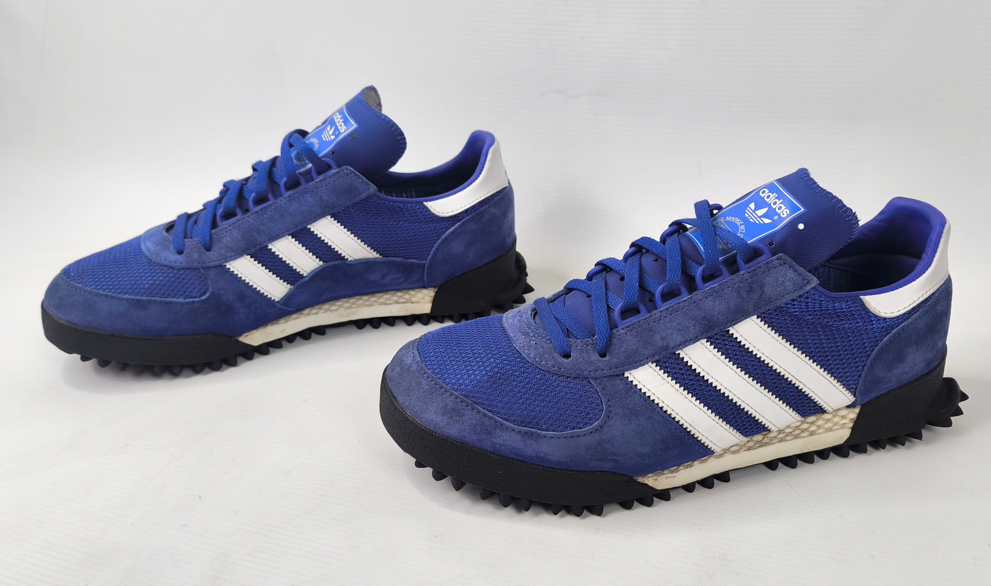 adidas Marathon TR Trainer Schuhe blau EUR 44 UK 9.5 B37443 aus 2018