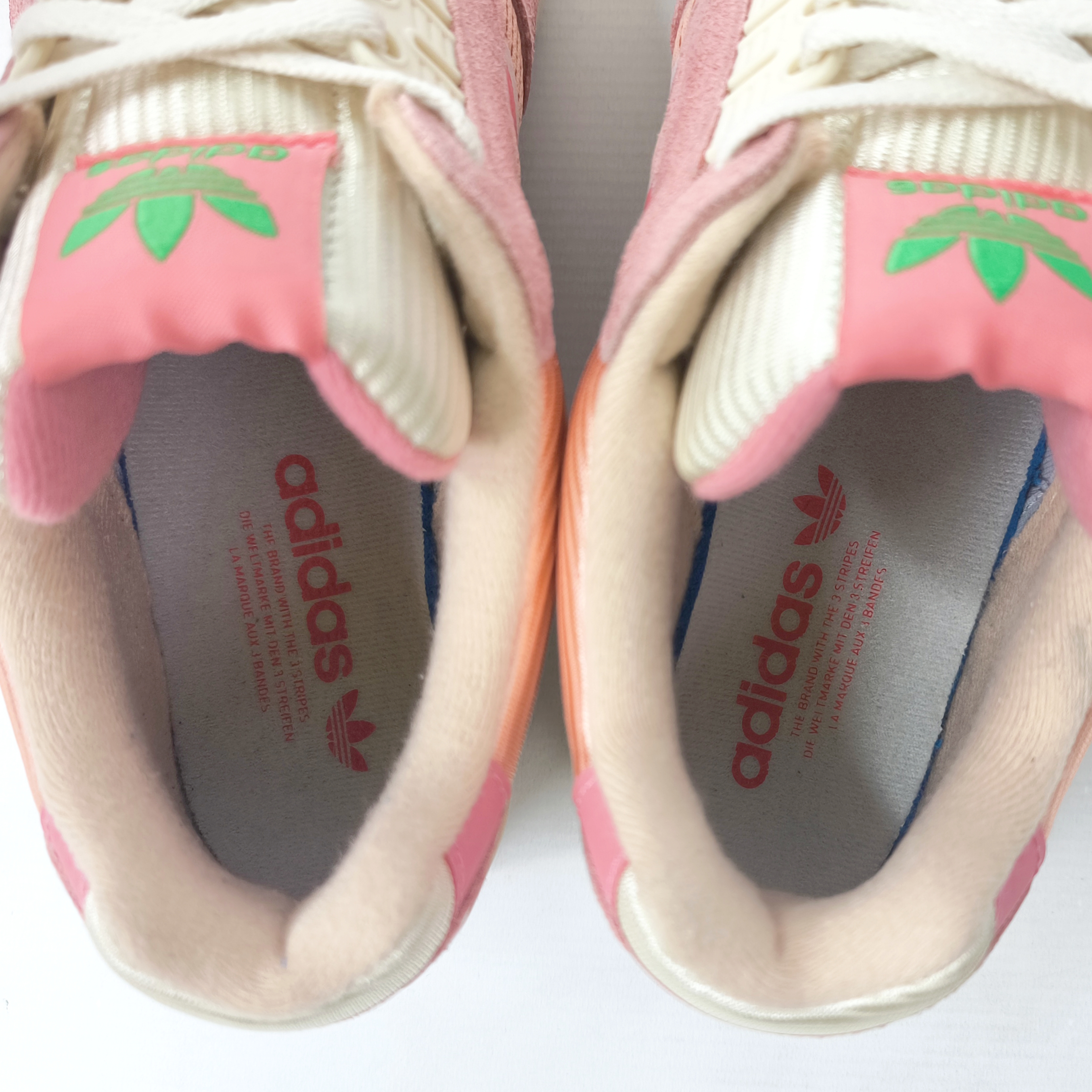 adidas ZX 8000 Schuhe Torsion EUR 44 UK 9.5 Strawberry Latte GY4648 aus 2022