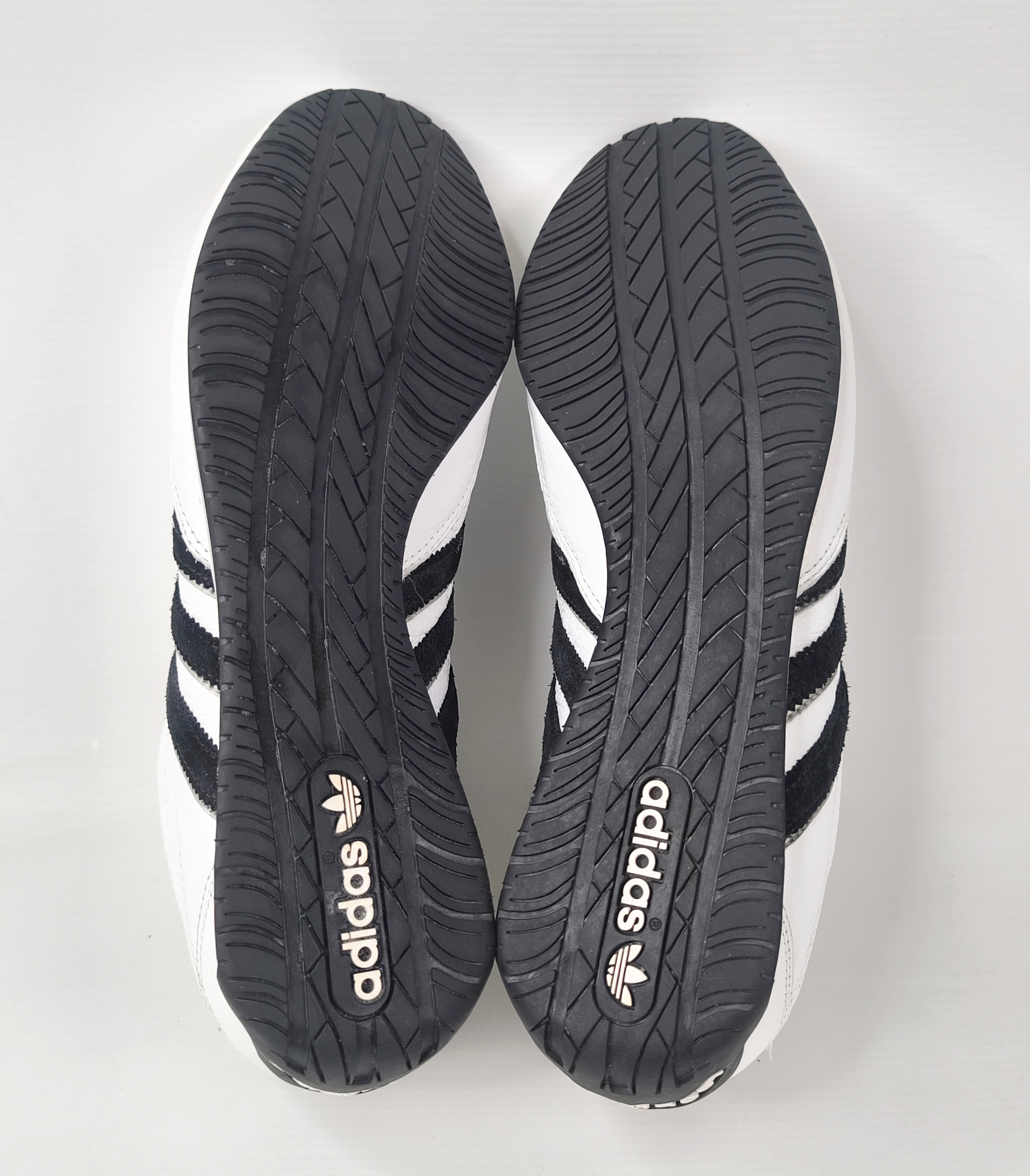 adidas Jerez 3 Schuhe EUR 44 UK 9.5 schwarz weiß Leder 464929 aus 2006