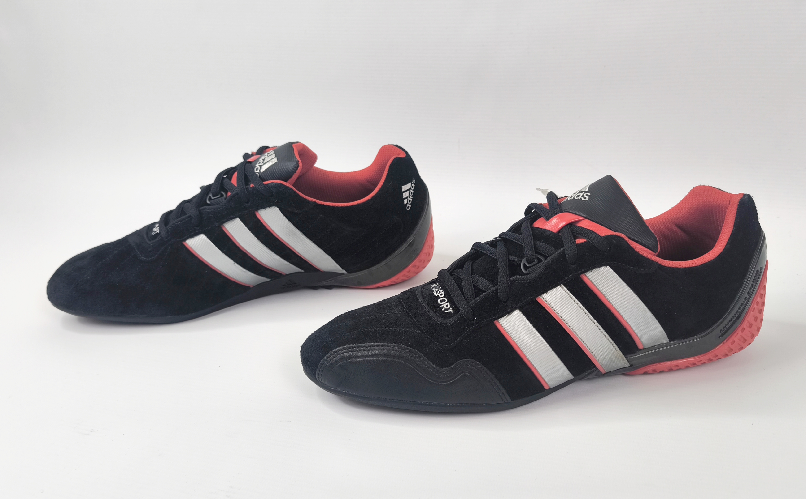adidas Motorsport Schuhe Wildleder schwarz EUR 43 1/3 UK 9 aus 2005 neu 807391