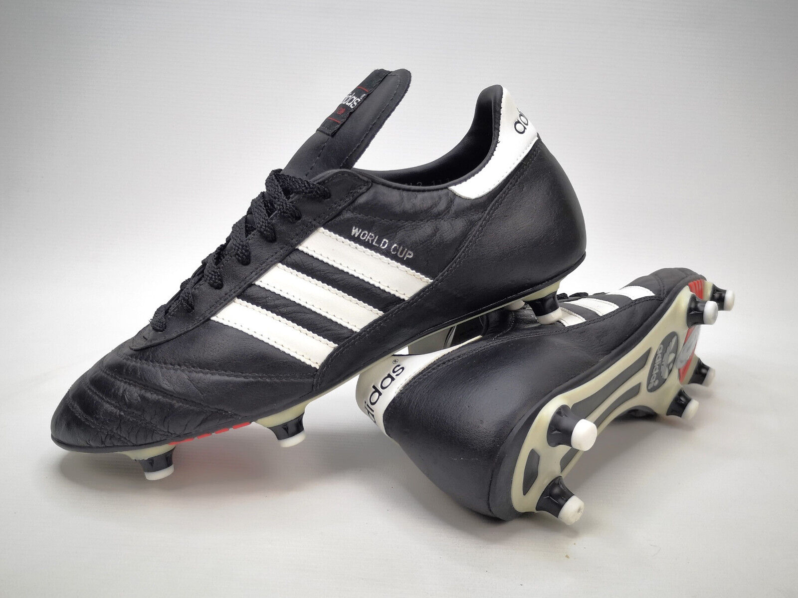 adidas World Cup Fussball Schuhe von 1998 Eur 43 1/3 / UK 9 vintage 11040