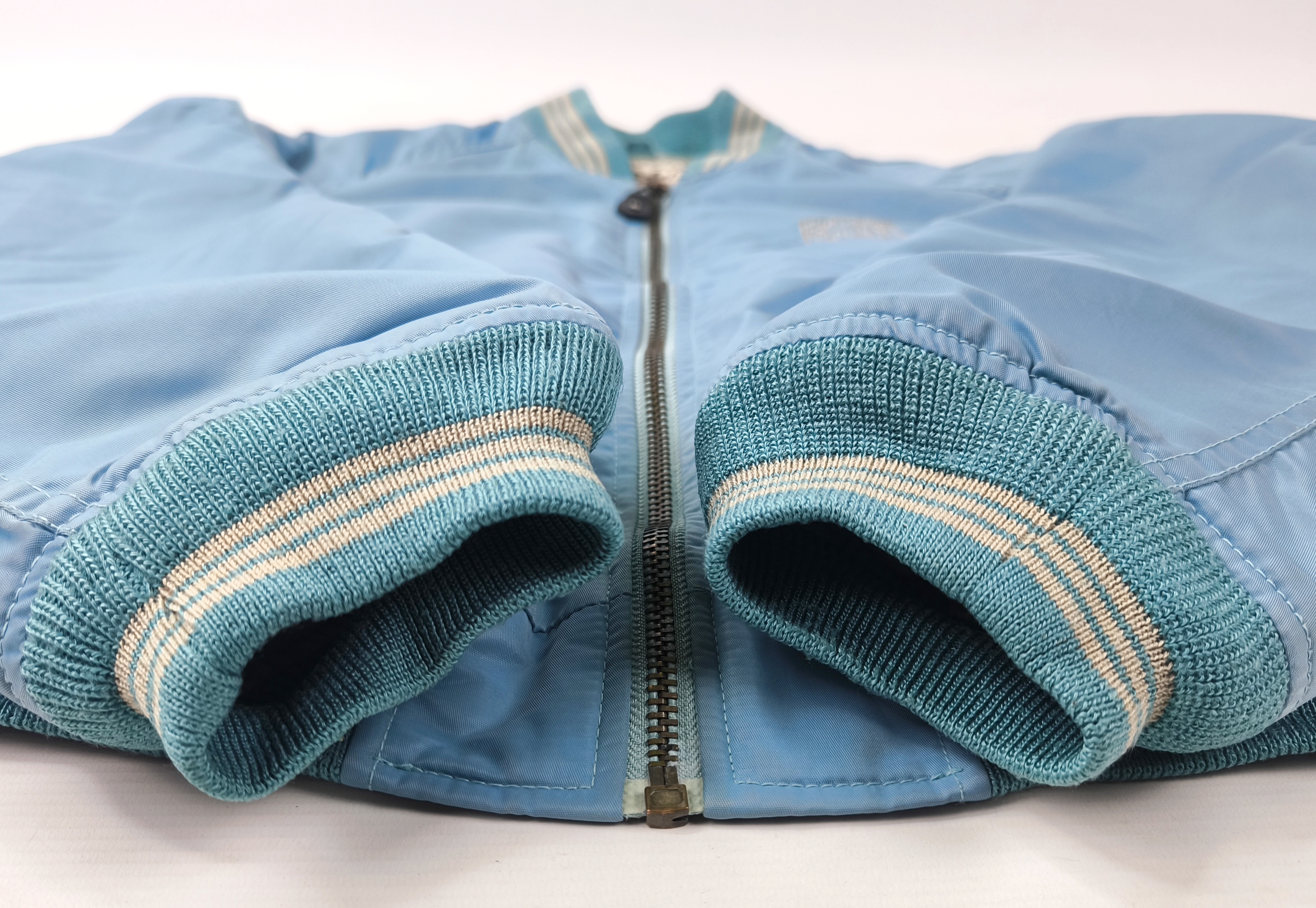Chevignon Jacke Damen L´AMOUR DE GIRL hellblau Gr. M (S) vintage 90s