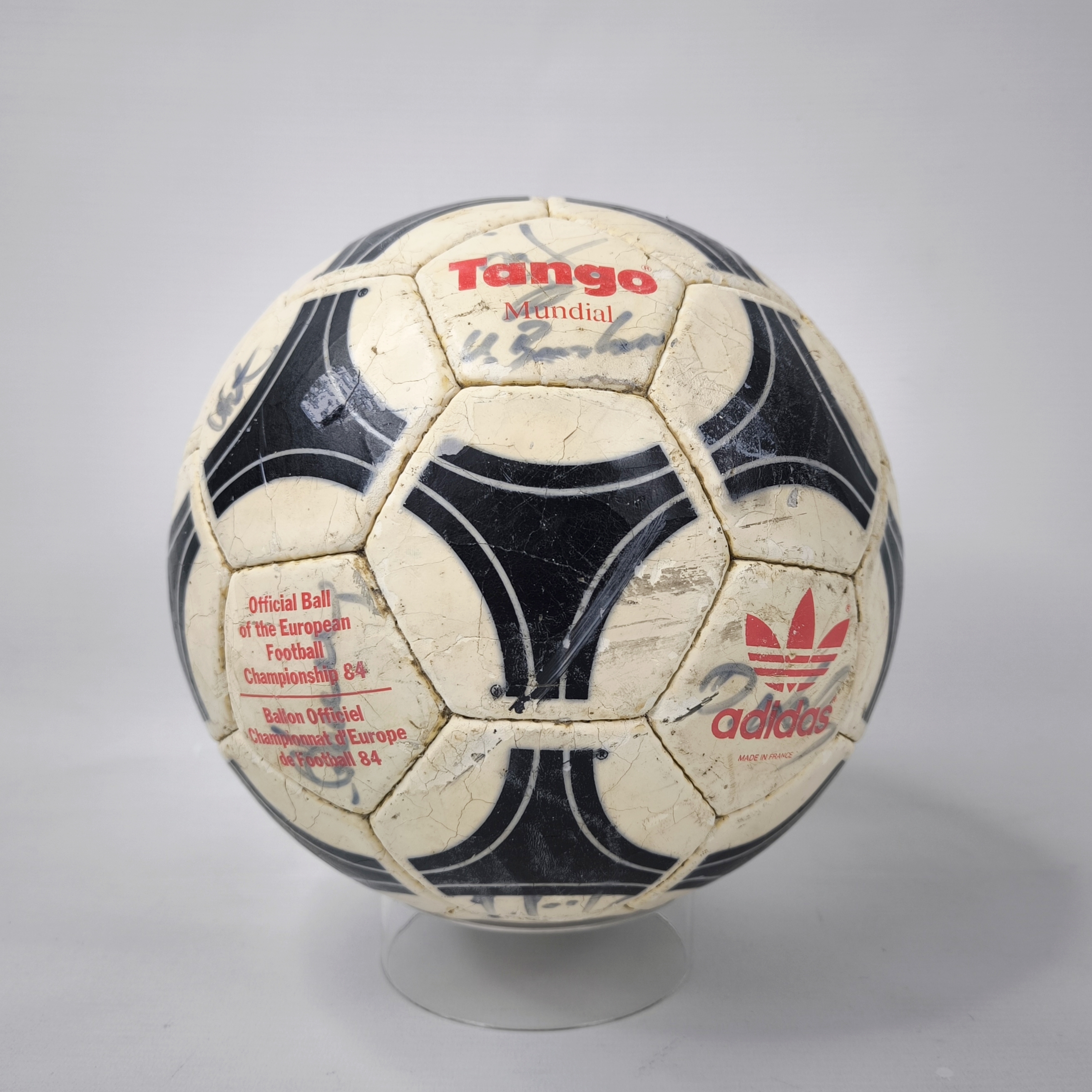 adidas Fussball Tango Mundial 1984 Made in France Official matchball European CC