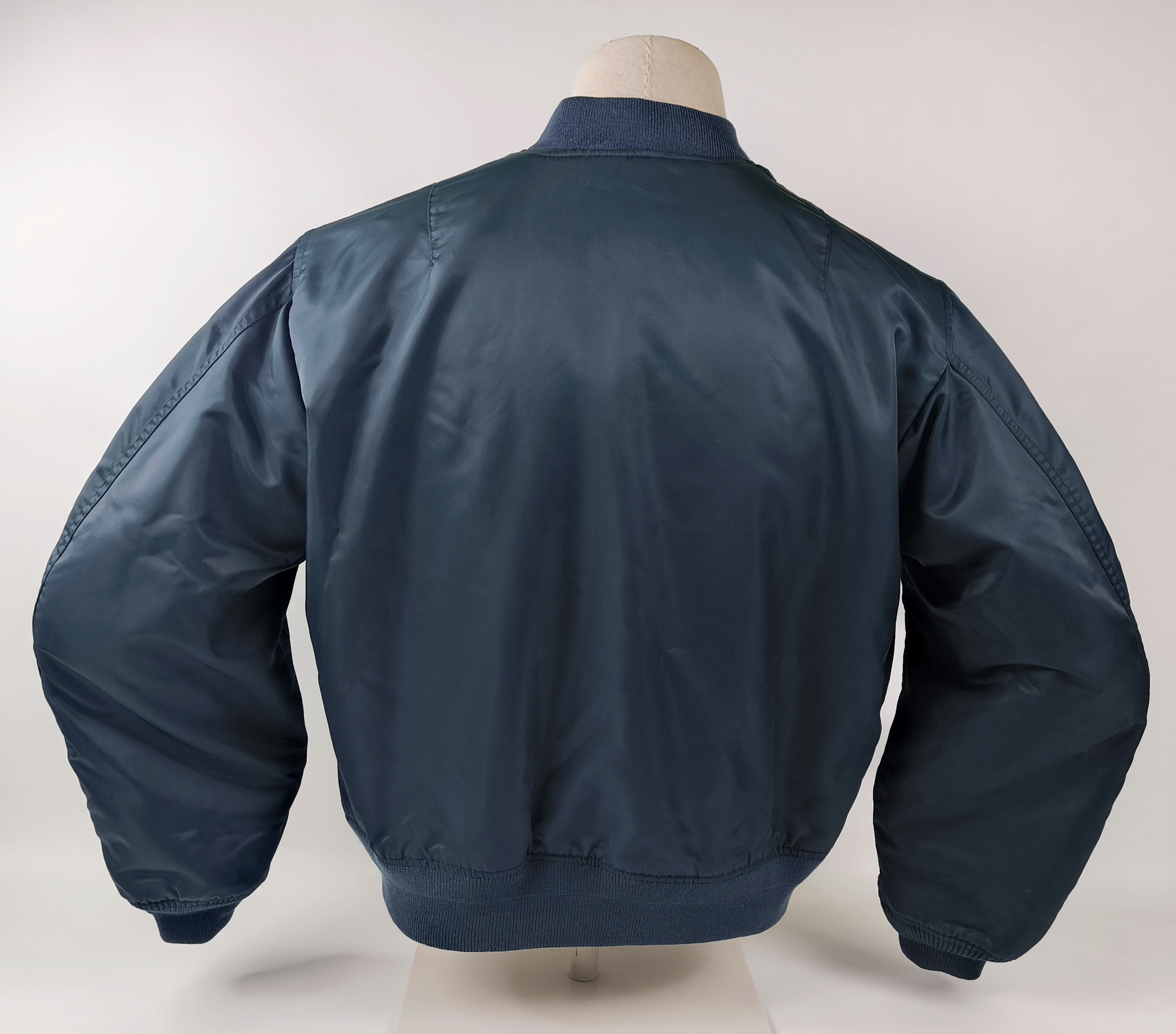 Chevignon Jacke Bomberjacke Gr. L (M) dunkelblau vintage 90s