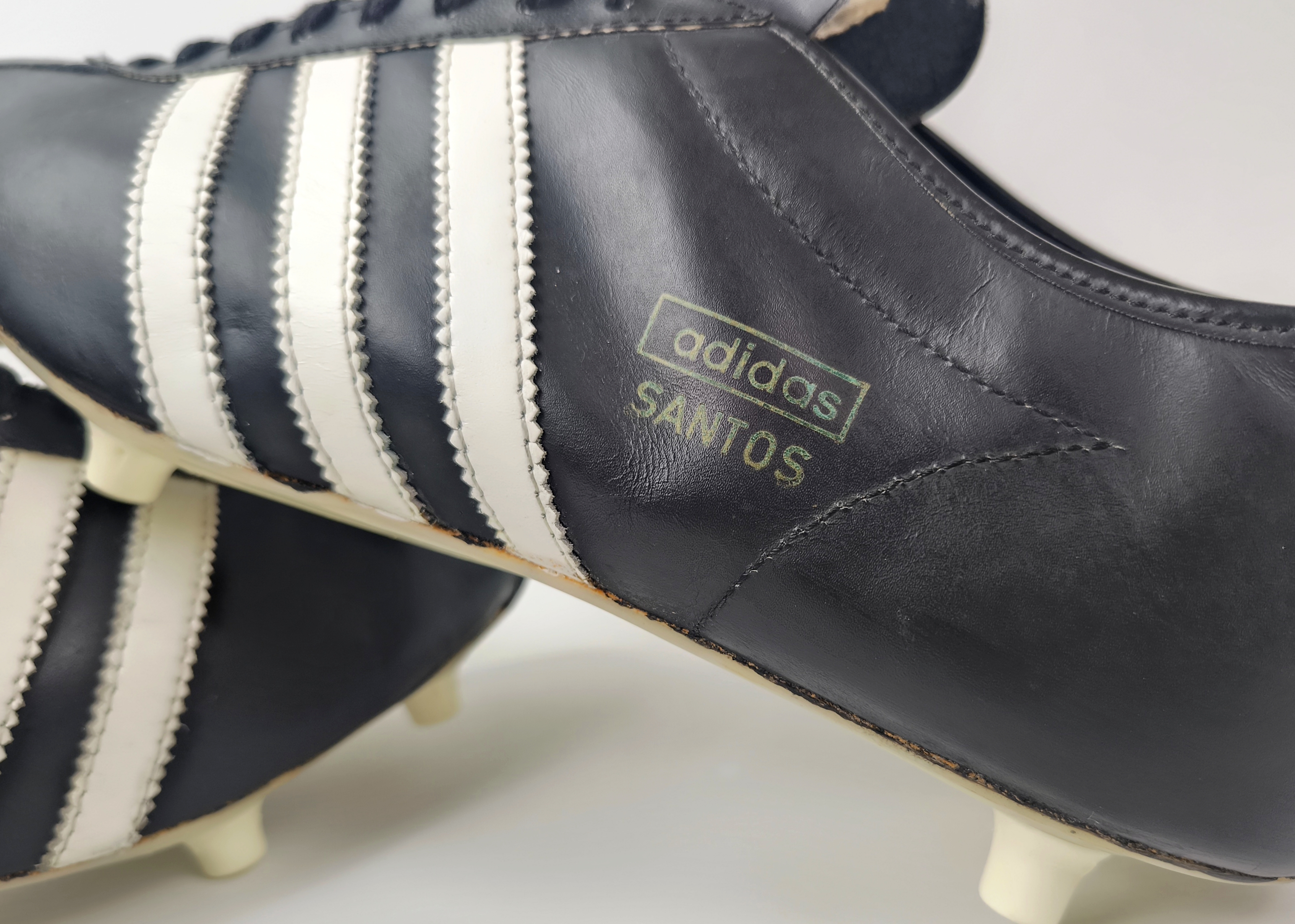 adidas Santos Fussball Schuhe EUR 46 2/3 UK 11.5 West Germany 60s 70s vintage