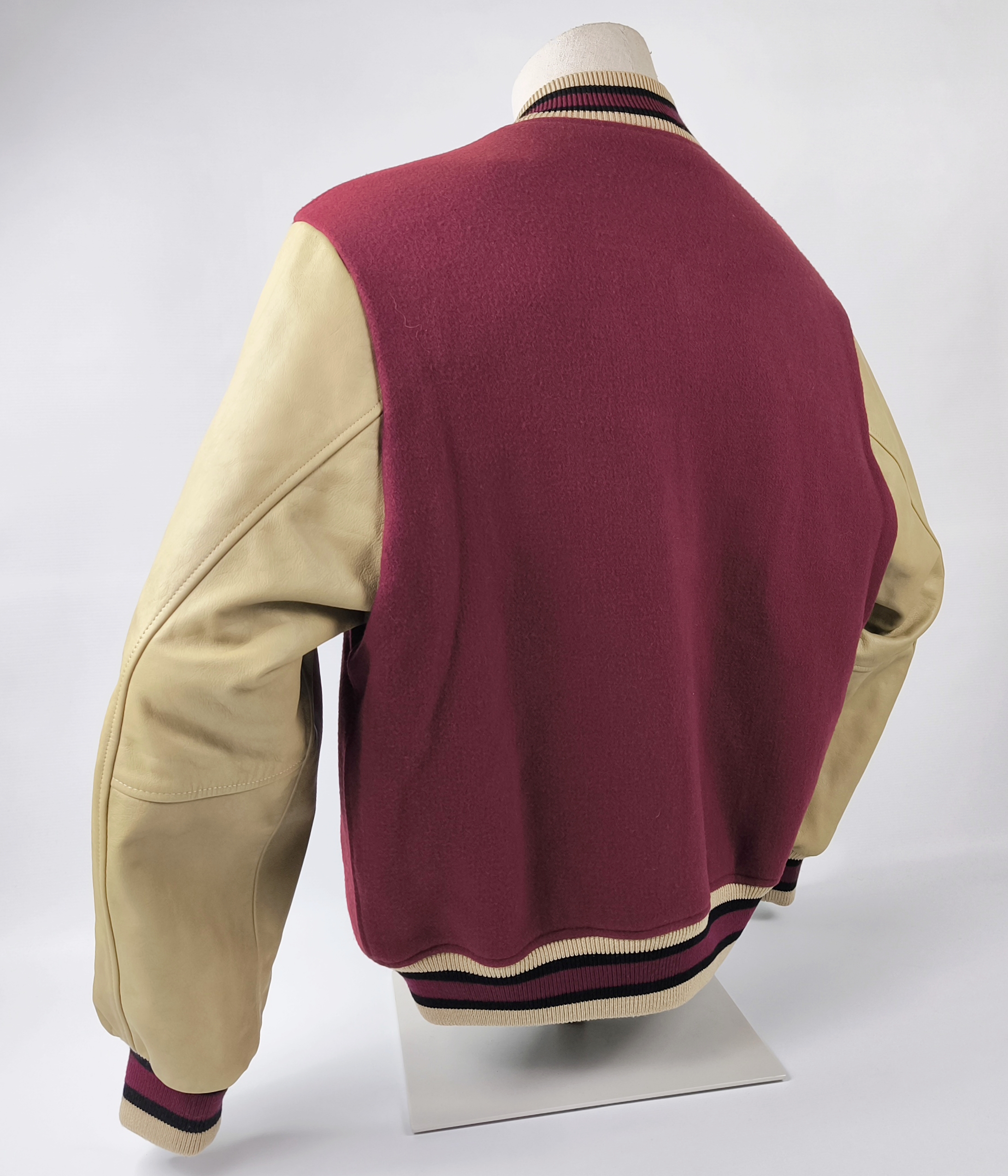 Gant Padded Mix Varsity Jacket Gr. L (XL) College Baseball Jacke Plumped Red neu