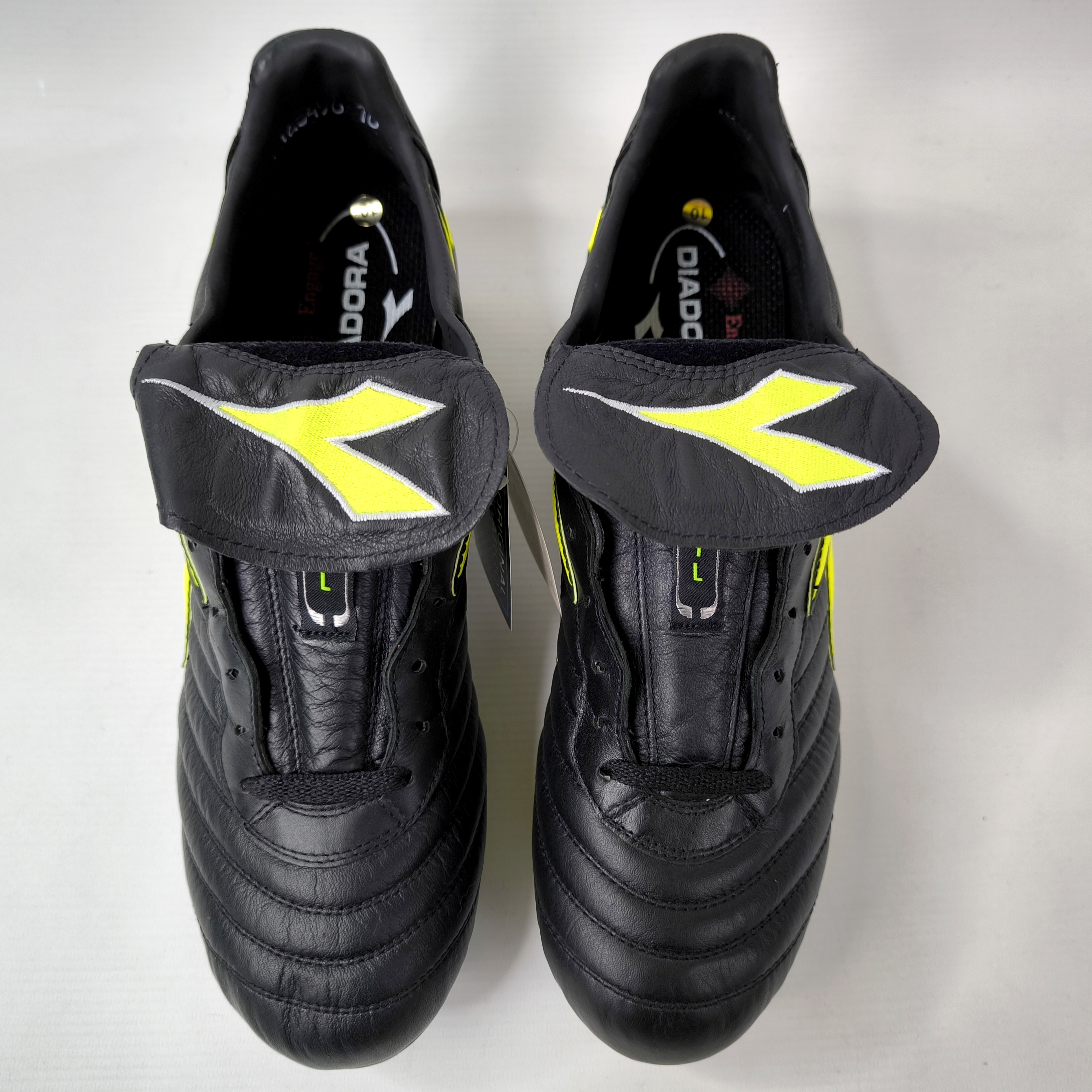Diadora Brasil Pro SC Fussball Schuhe EUR 44.5 / UK 10 Made in Italy 125496