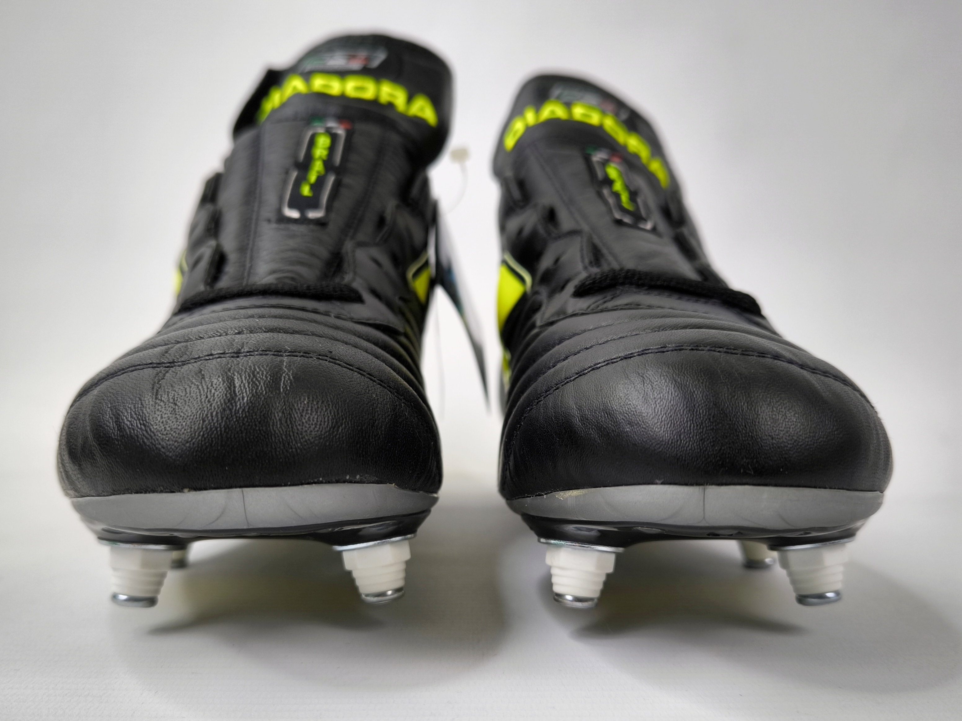 Diadora Brasil Pro SC Fussball Schuhe EUR 44.5 / UK 10 Made in Italy 125496