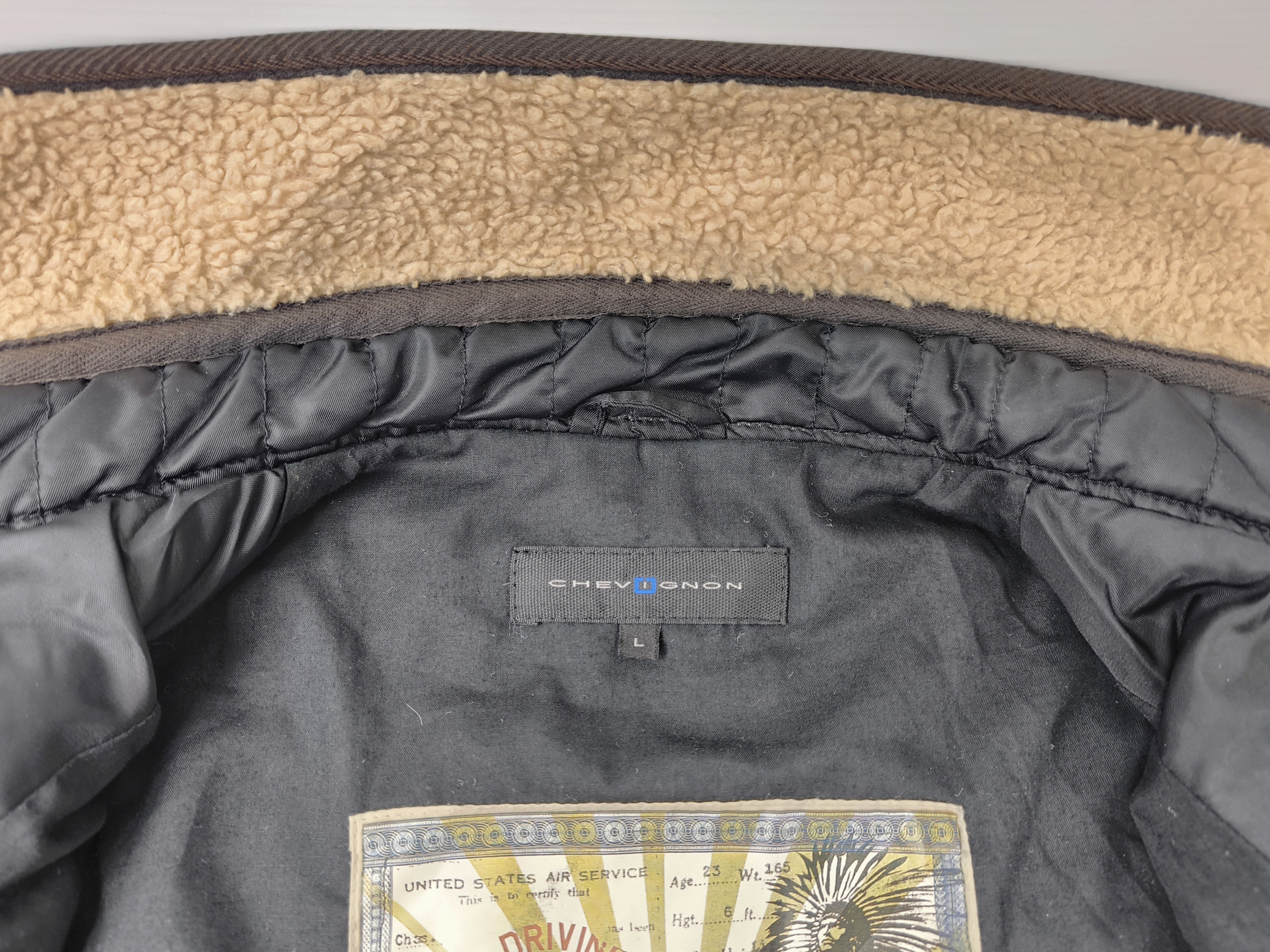 Chevignon Jacke Bosmos schwarz Gr. L Cosmos Nylon Steppung
