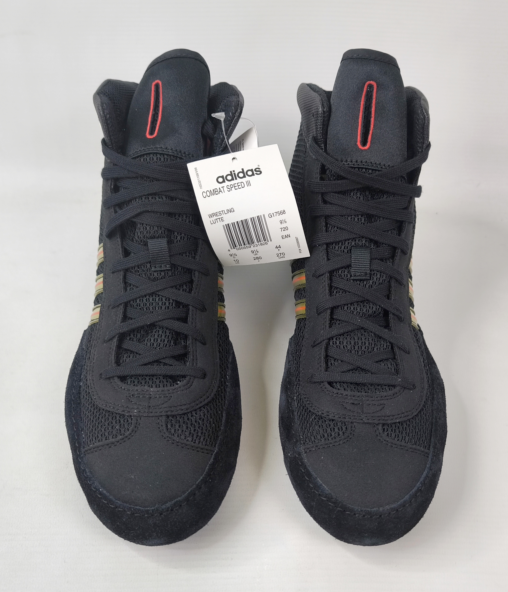 adidas Combat Speed III 3 EUR 44 UK 9.5 Wrestling Schuhe aus 2011 neu BN G17568