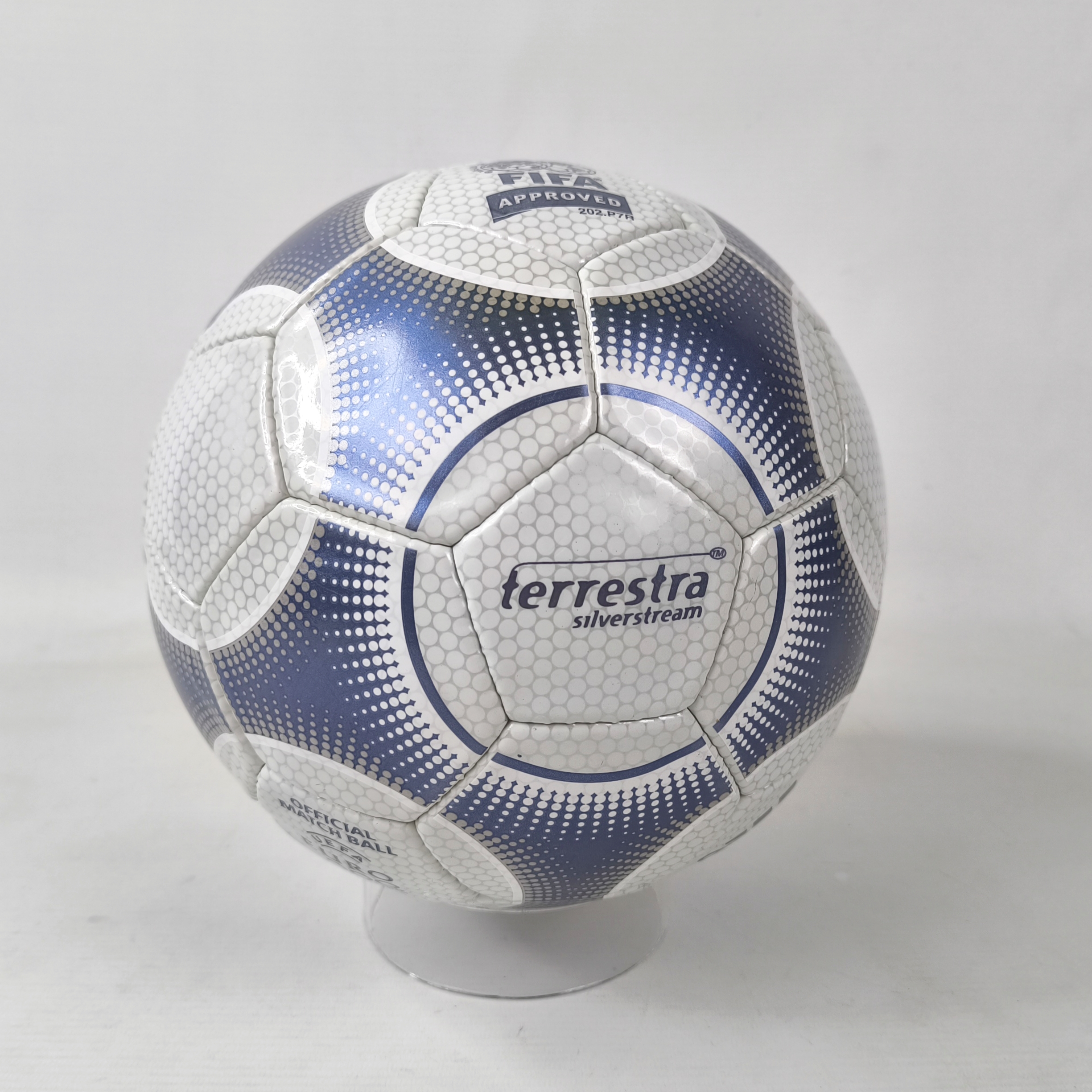 adidas Fussball Terrestra Silverstream Official matchball EM Euro 2000