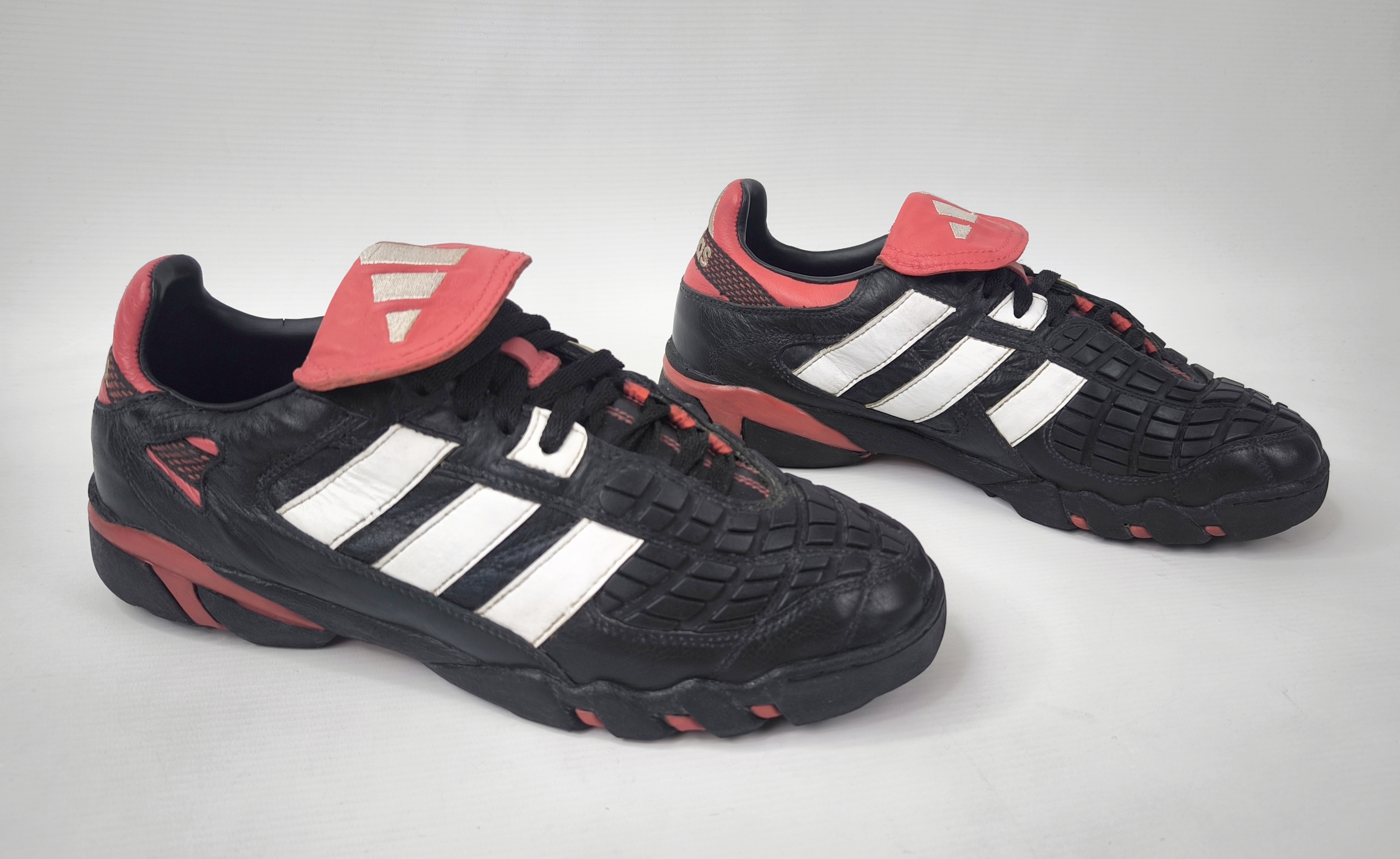adidas Predator Rapier TF Turf EUR 43 1/3 / UK 9 aus 1998 schwarz 072892