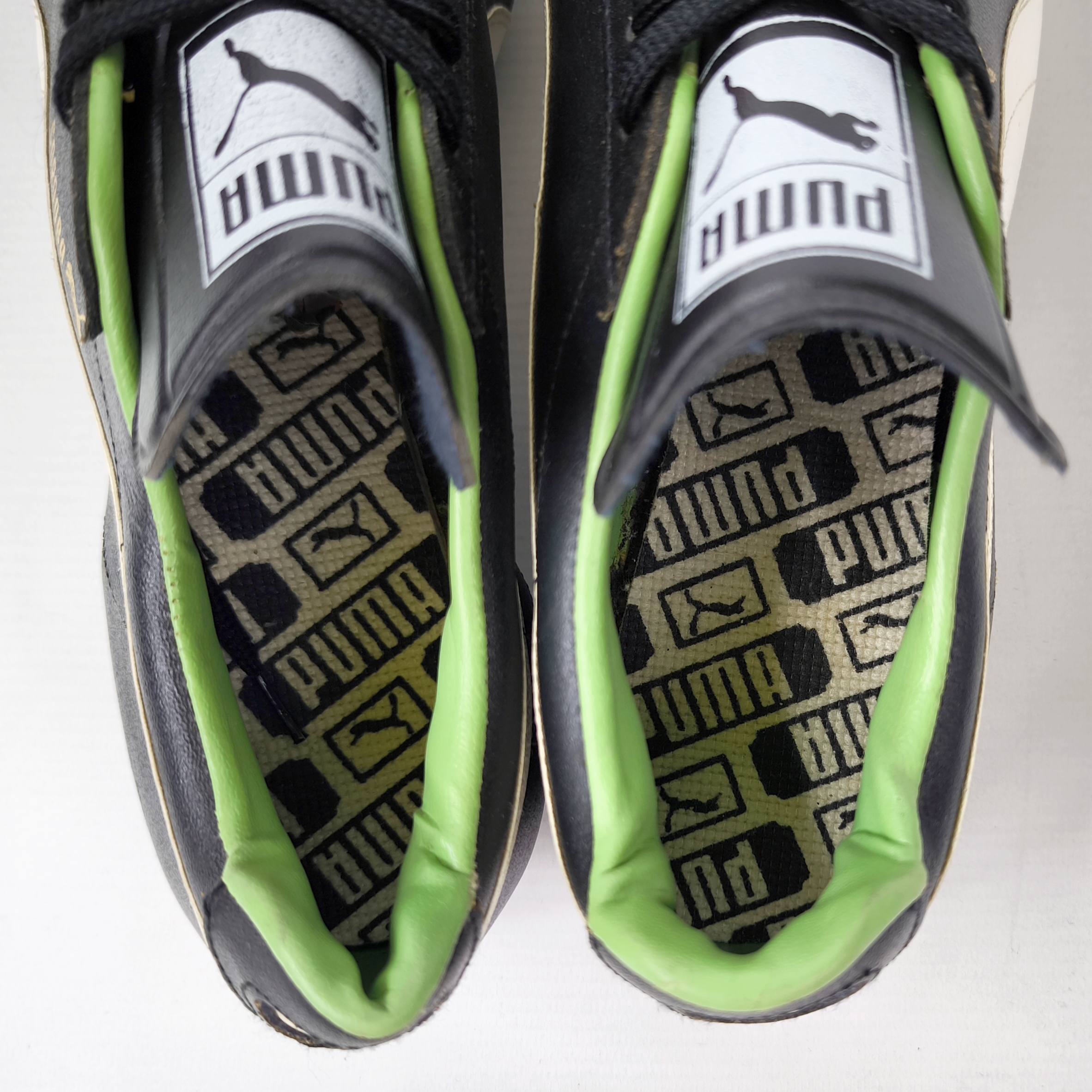Puma Cordoba Fussball Schuhe schwarz Eur 41 1/3 / UK 7.5 vintage 70s 80s neu