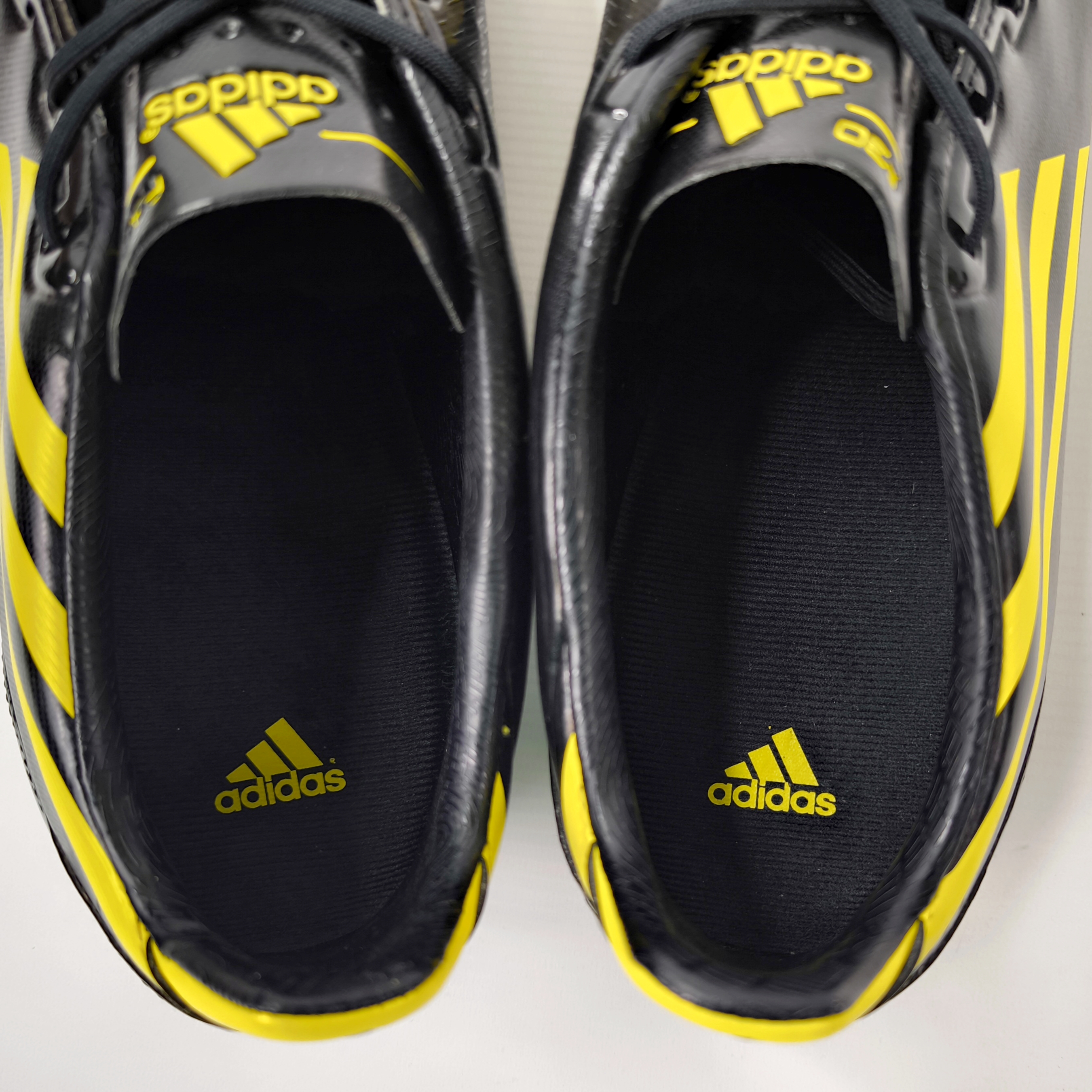 adidas Fussball Schuhe F50 F30 TRX FG 2010 EUR 48 2/3 / UK 13 G17015 schwarz