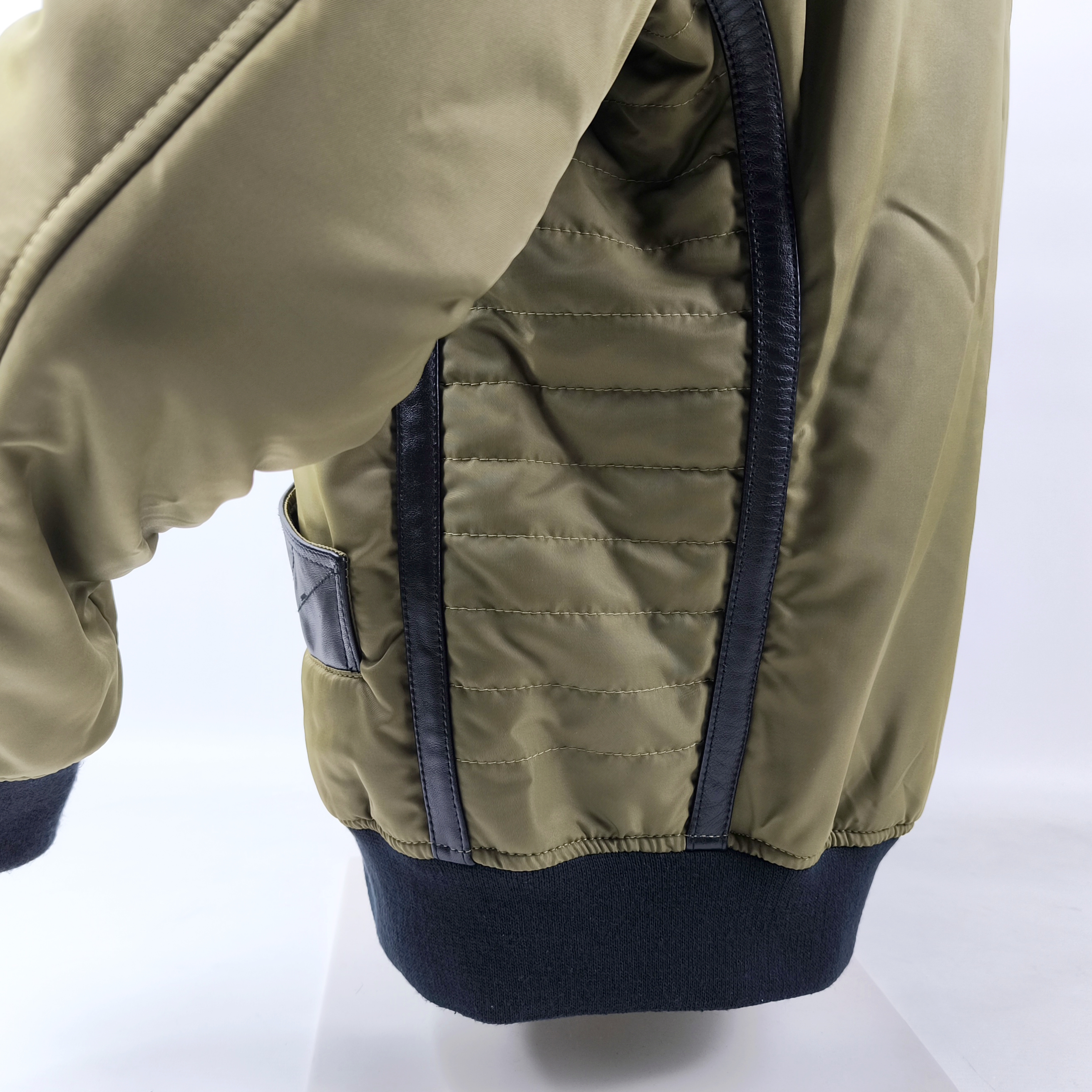 Chevignon Jacke Lunar khaki Gr. XL (L) Lamm Ledereinsätze Uranus