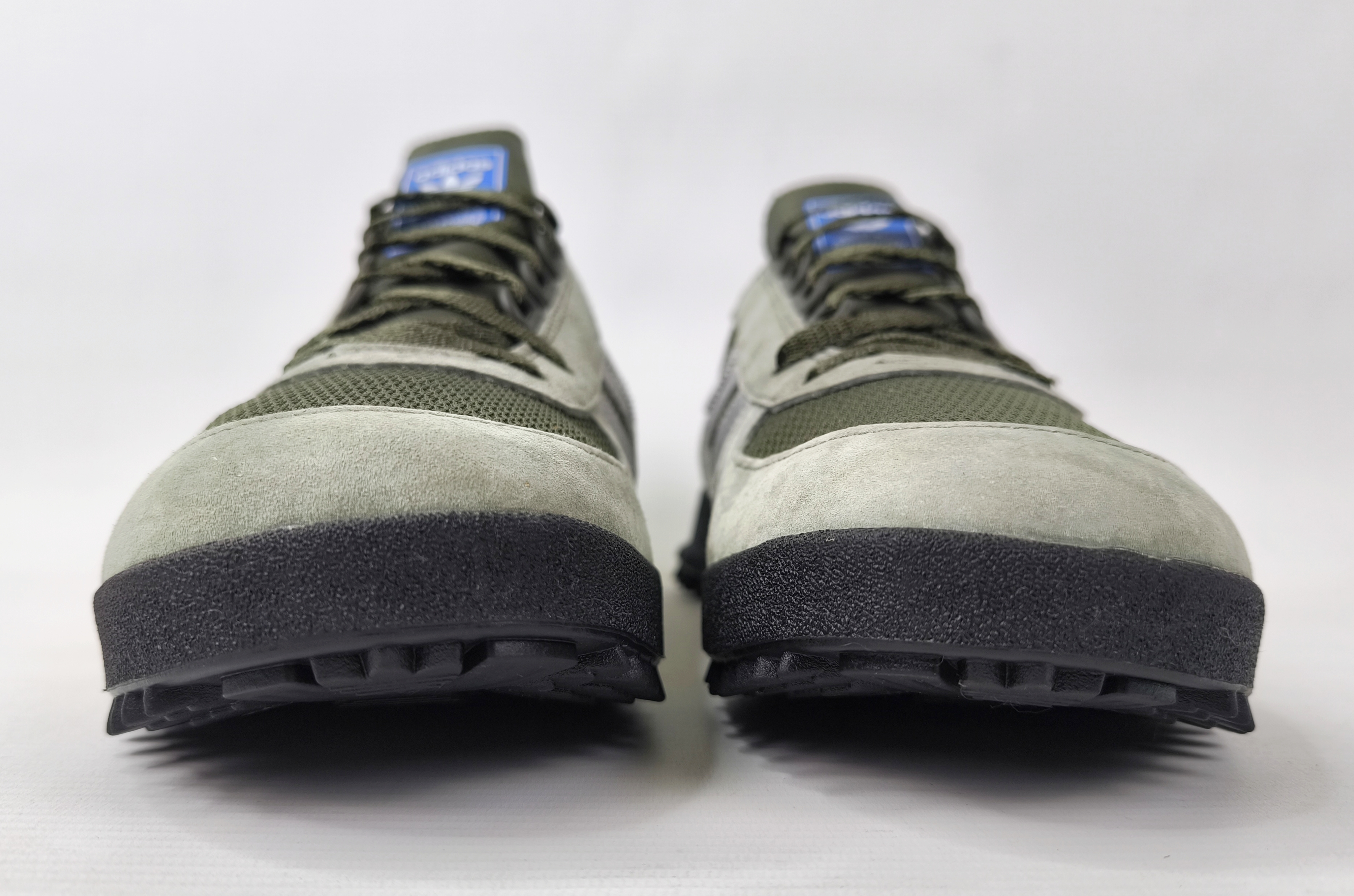 adidas Marathon TR Trainer Schuhe EUR 46 - UK 11 aus 2017 BB6803 grün silber neu