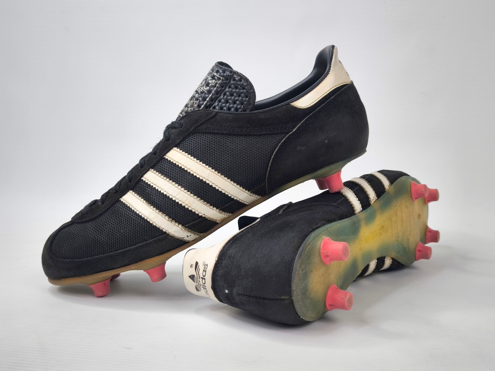 adidas Beckenbauer Effet Fussball Schuhe EUR 45 1/3 UK 10.5 West Germany vintage