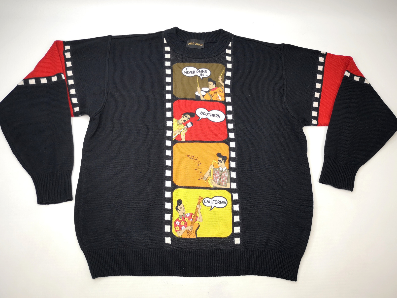 Carlo Colucci Herren Pullover Gr. 52 (L)