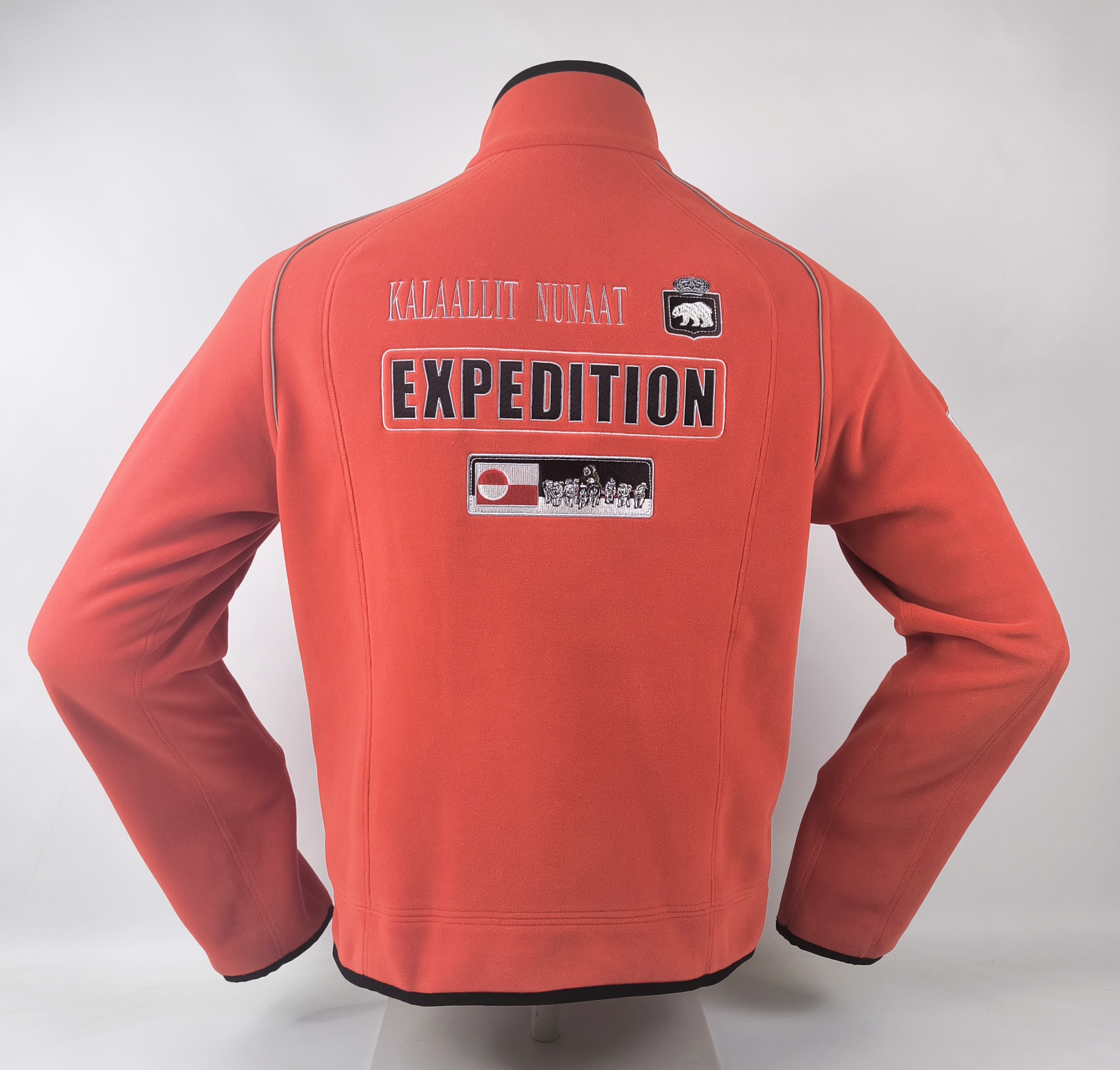 Bogner Fleece Jacke Expedition Gr. 50 (M/L) rot Fleecejacke Greenland