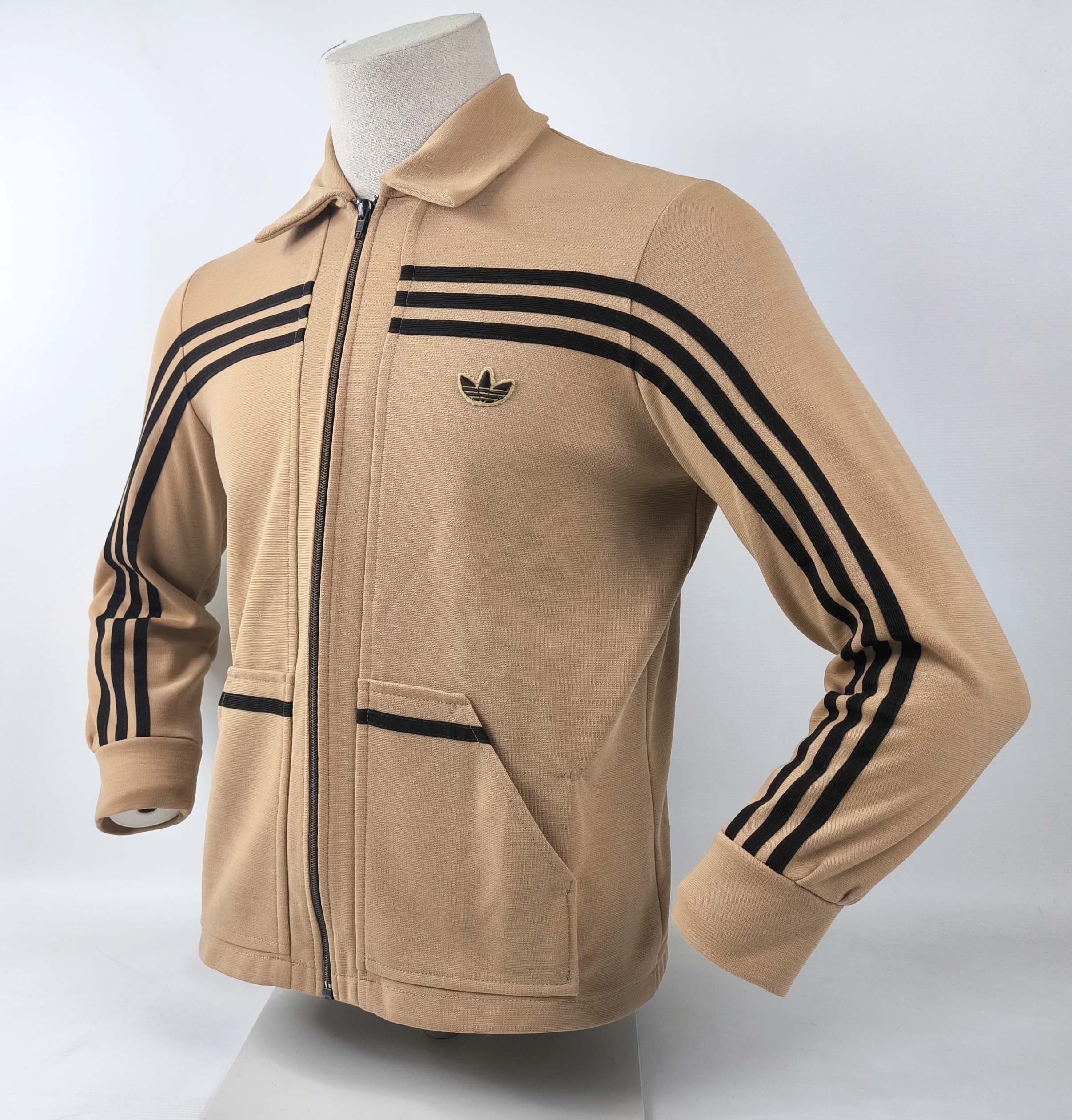 adidas Jacke Track Top 70s Schwahn Erzeugnis Gr. 50 (M) vintage West Germany