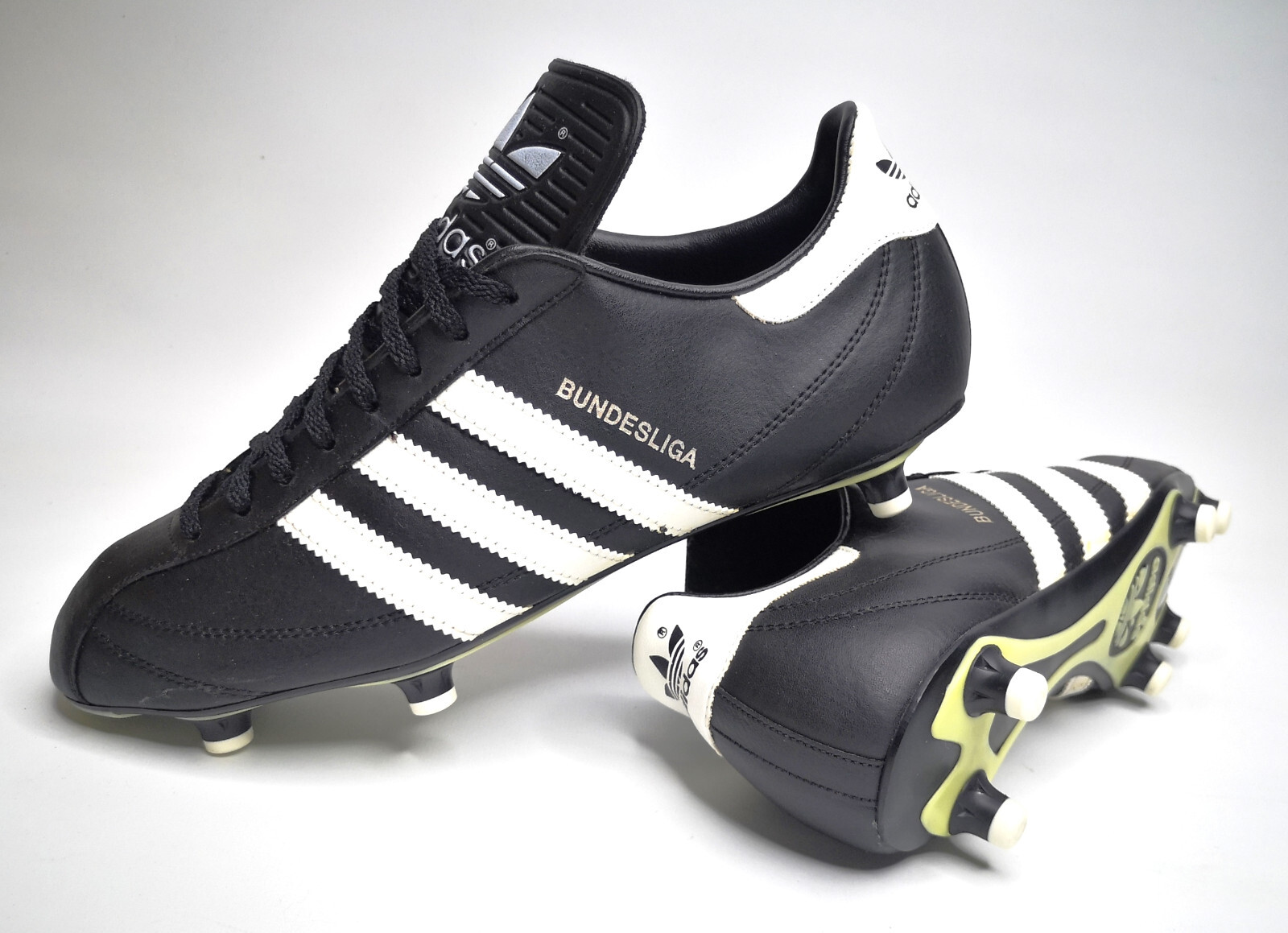 adidas Fussballschuhe Bundesliga 80er Jahre Gr. EUR 43 1/3 / UK 9 vintage W. Germany