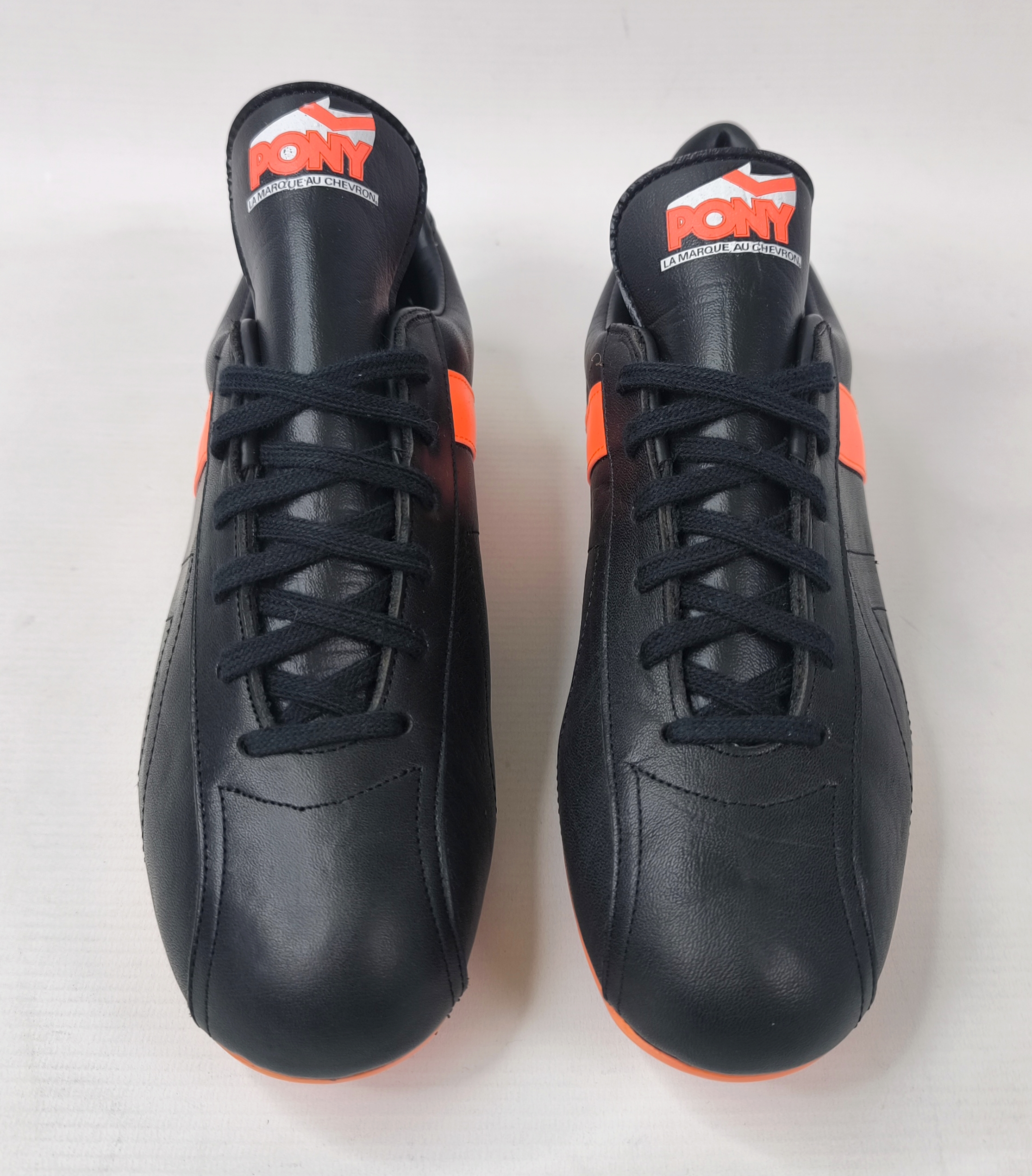 Pony Fussball Schuhe Made in France EUR 41 UK 7.5 La Marque Au Chevron vintage