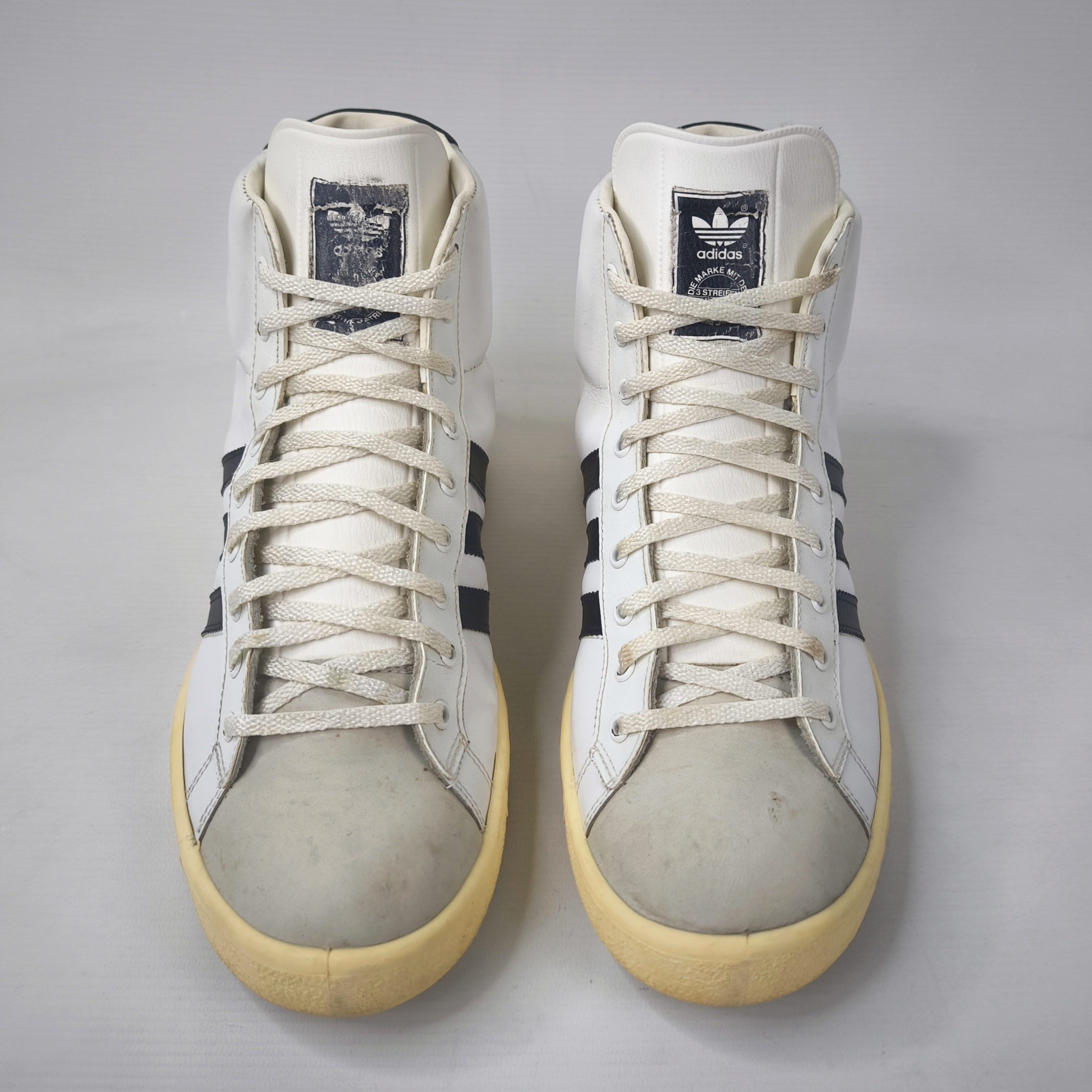 adidas Allround High Schuhe EUR 43 1/3 - UK 9 aus 1995 Made in Germany 30700