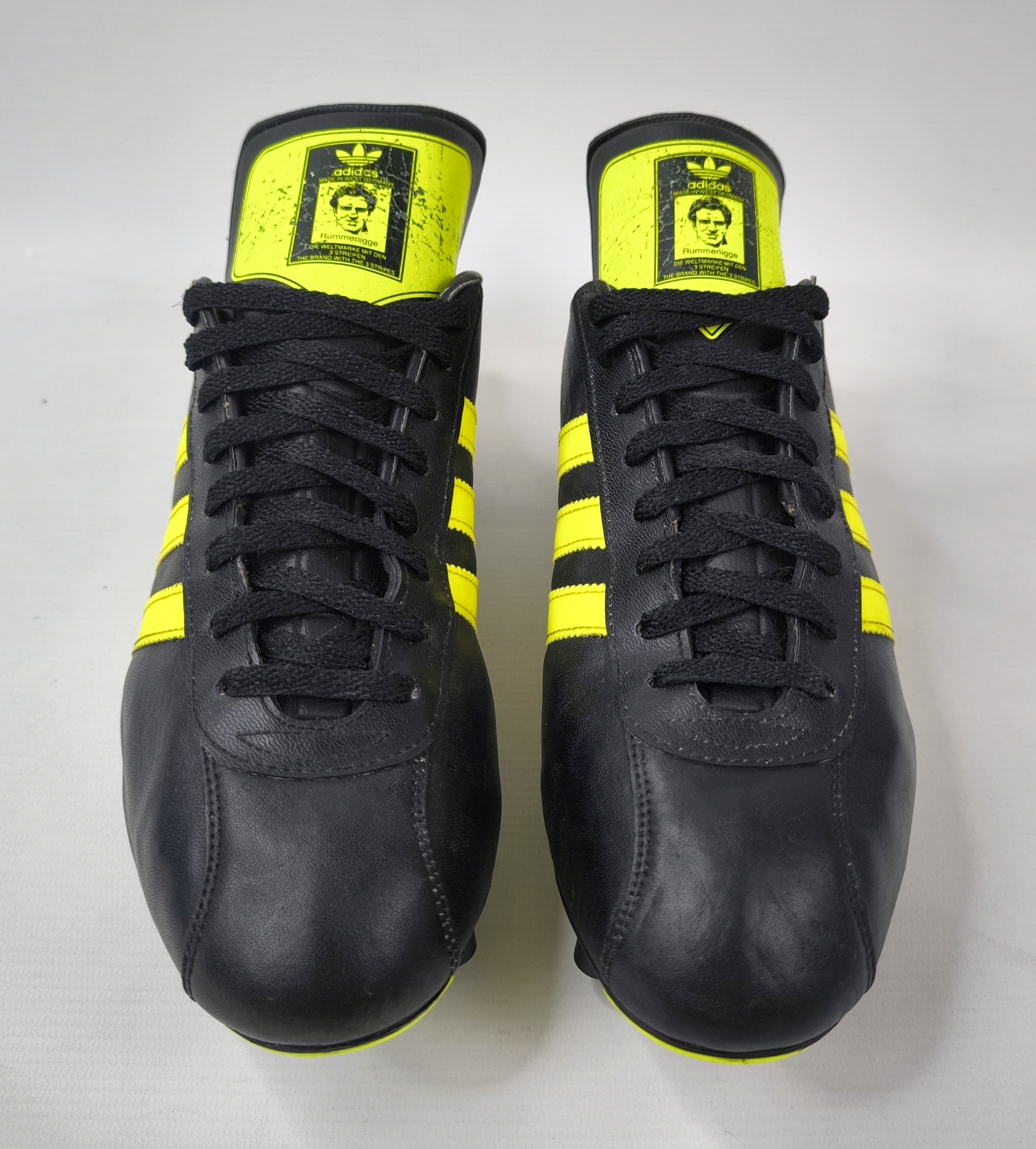 adidas Rummenigge Super Fussball Schuhe EUR 45 1/3 UK 10 West Germany vintage