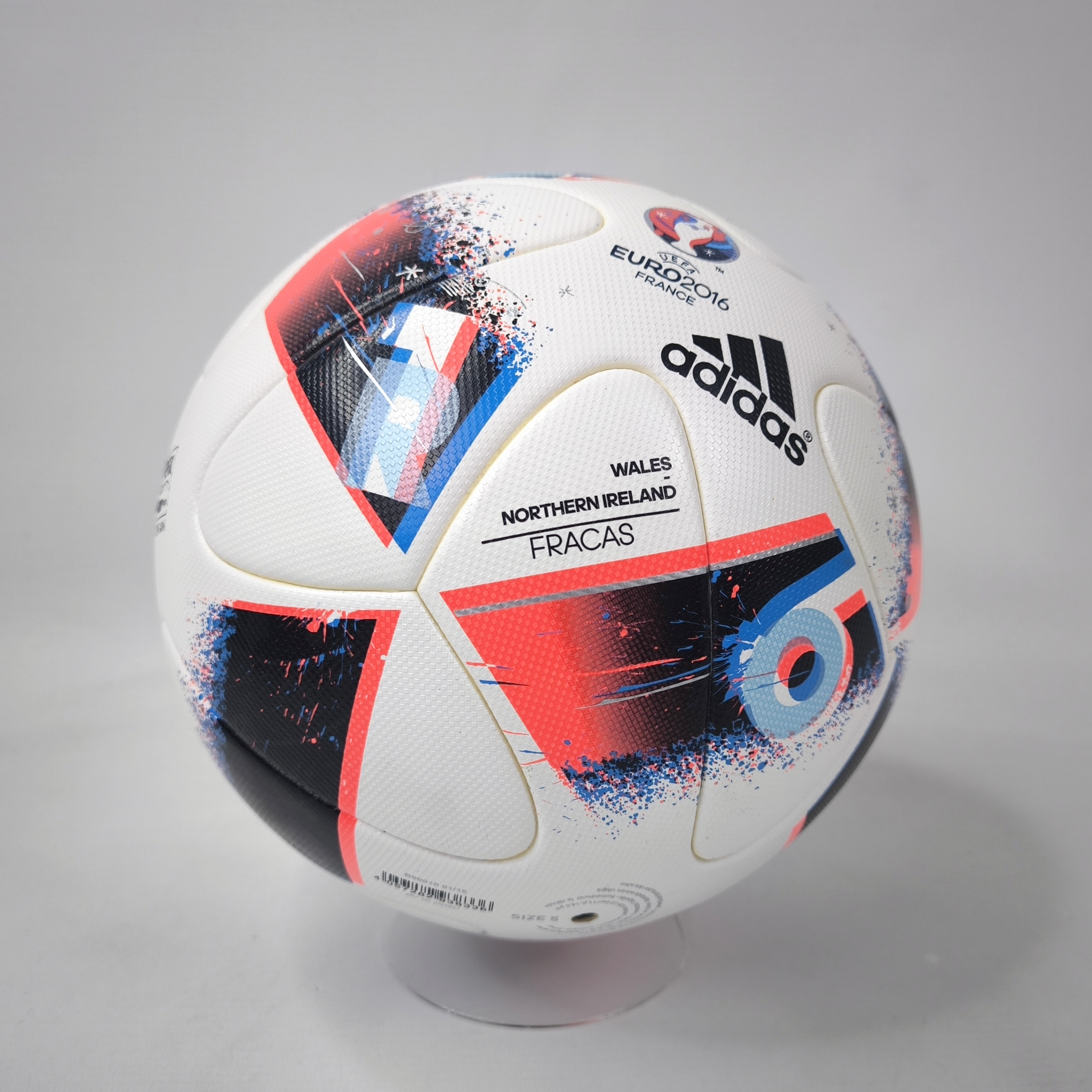 adidas Fußball Fracas EM Euro 2016 Wales vs. Nortern Ireland Official Matchball