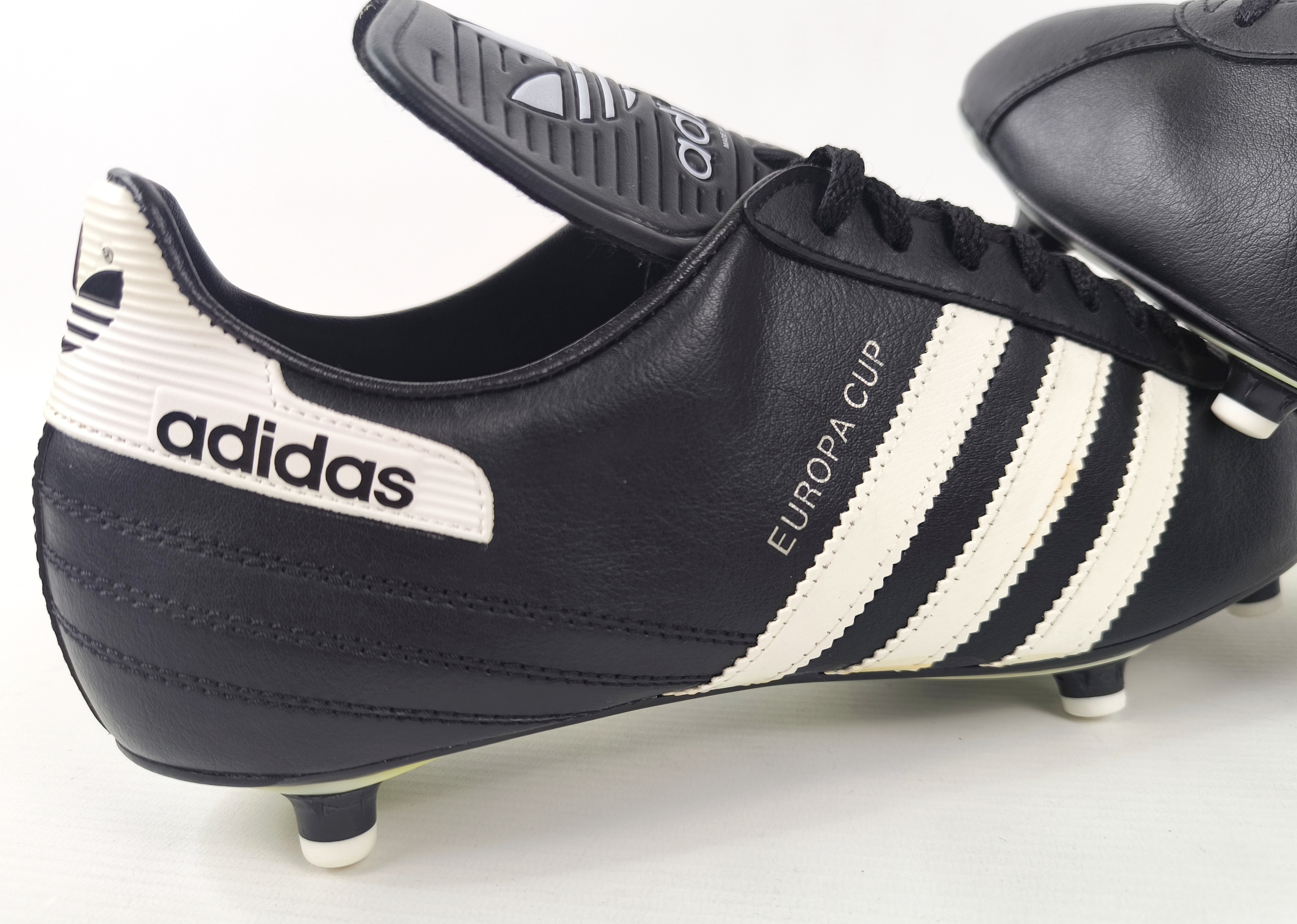 adidas Europa Cup Fussball Schuhe EUR 46 2/3 UK 11.5 West Germany 80s vintage