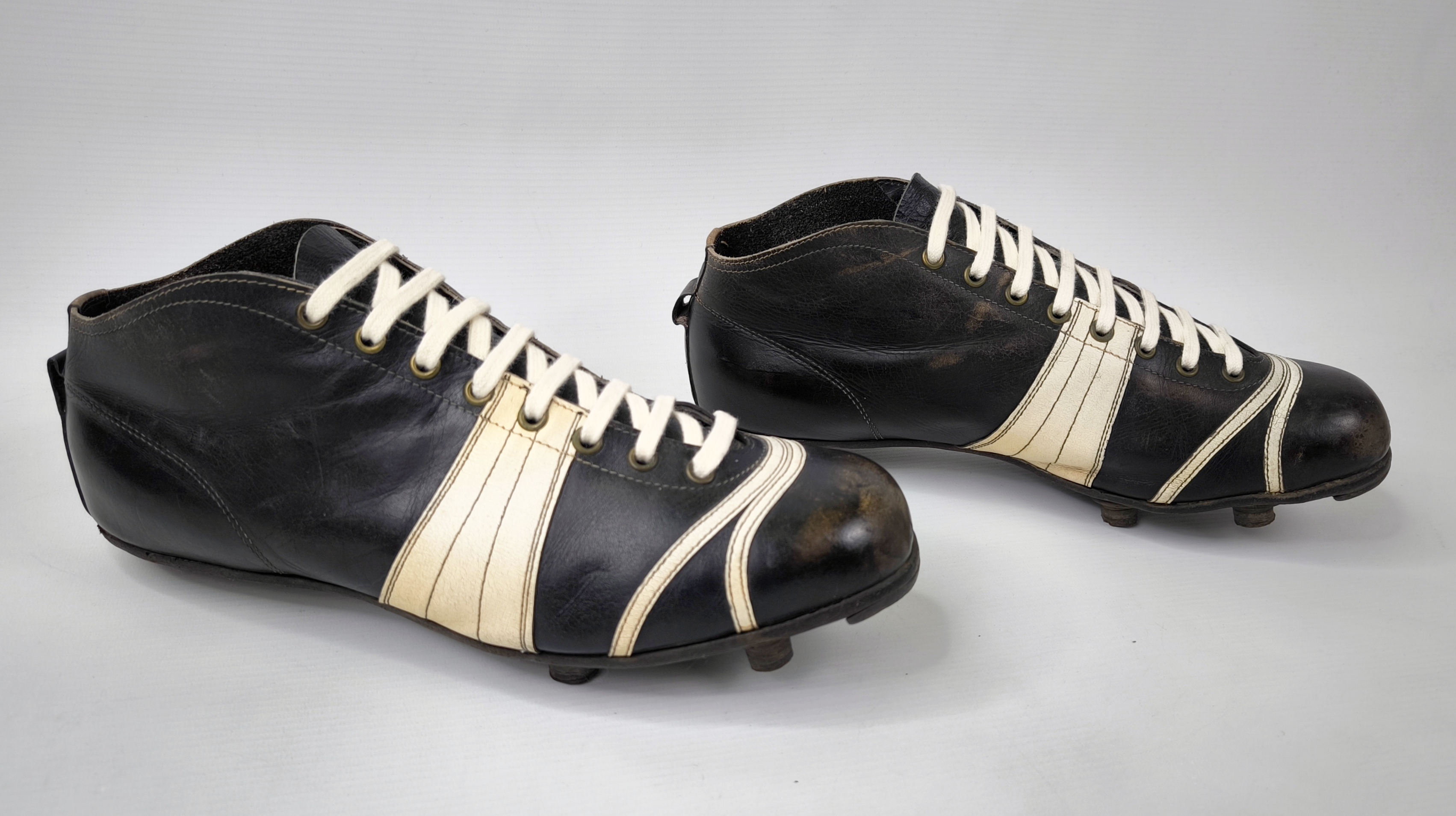 Puma Fussball Schuhe 1950`s EUR 45 / UK 10.5 vintage football boots Atom Trumpf