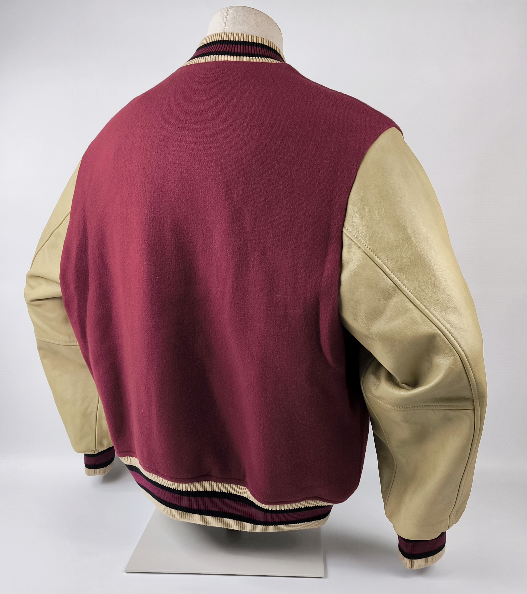 Gant Padded Mix Varsity Jacket Gr. L (XL) College Baseball Jacke Plumped Red neu
