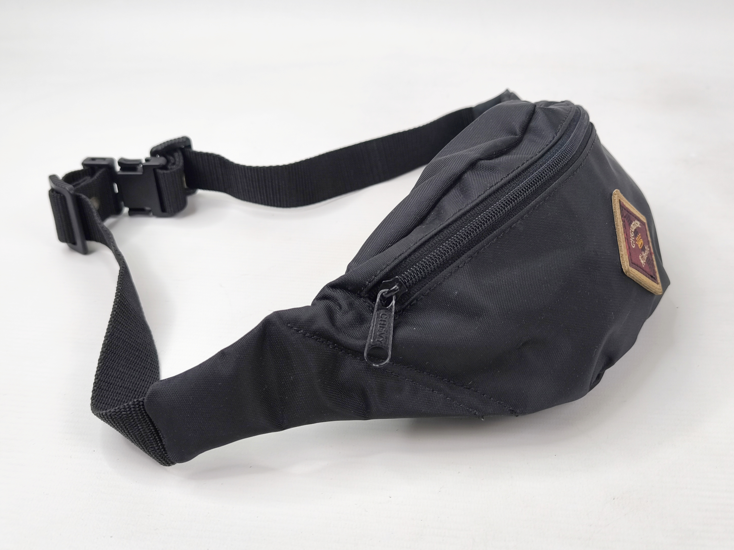 Chevignon Gürteltasche Bauchtasche schwarz vintage 90s hip bag Tasche