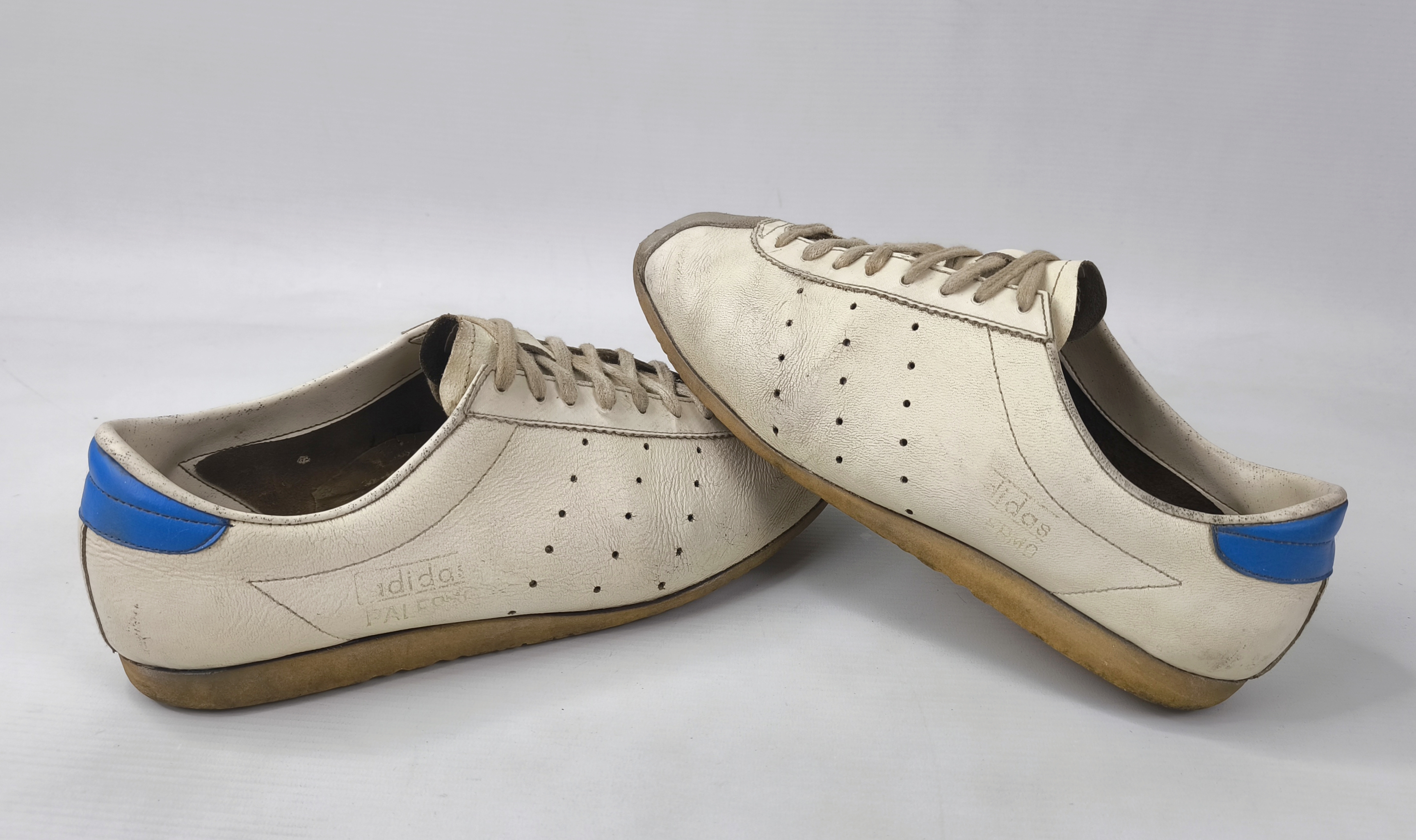 adidas Palermo Schuhe EUR 43 1/3 UK 9 Made in Yugoslavia 70s trainers vintage
